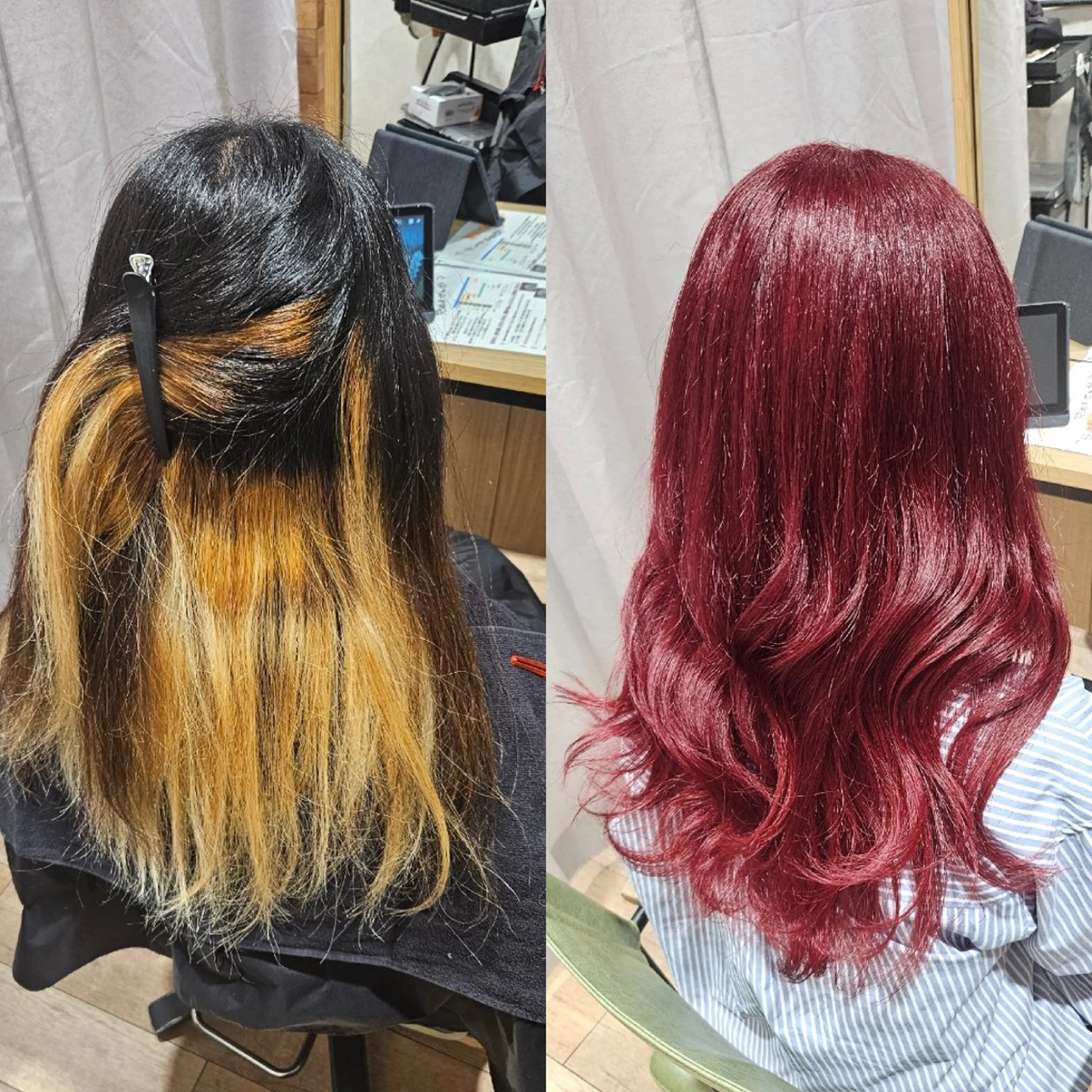 ロング カラー ブリーチ ヘアカラー トリートメント 外戸口未優利 /ケドグチミユリのヘアスタイル