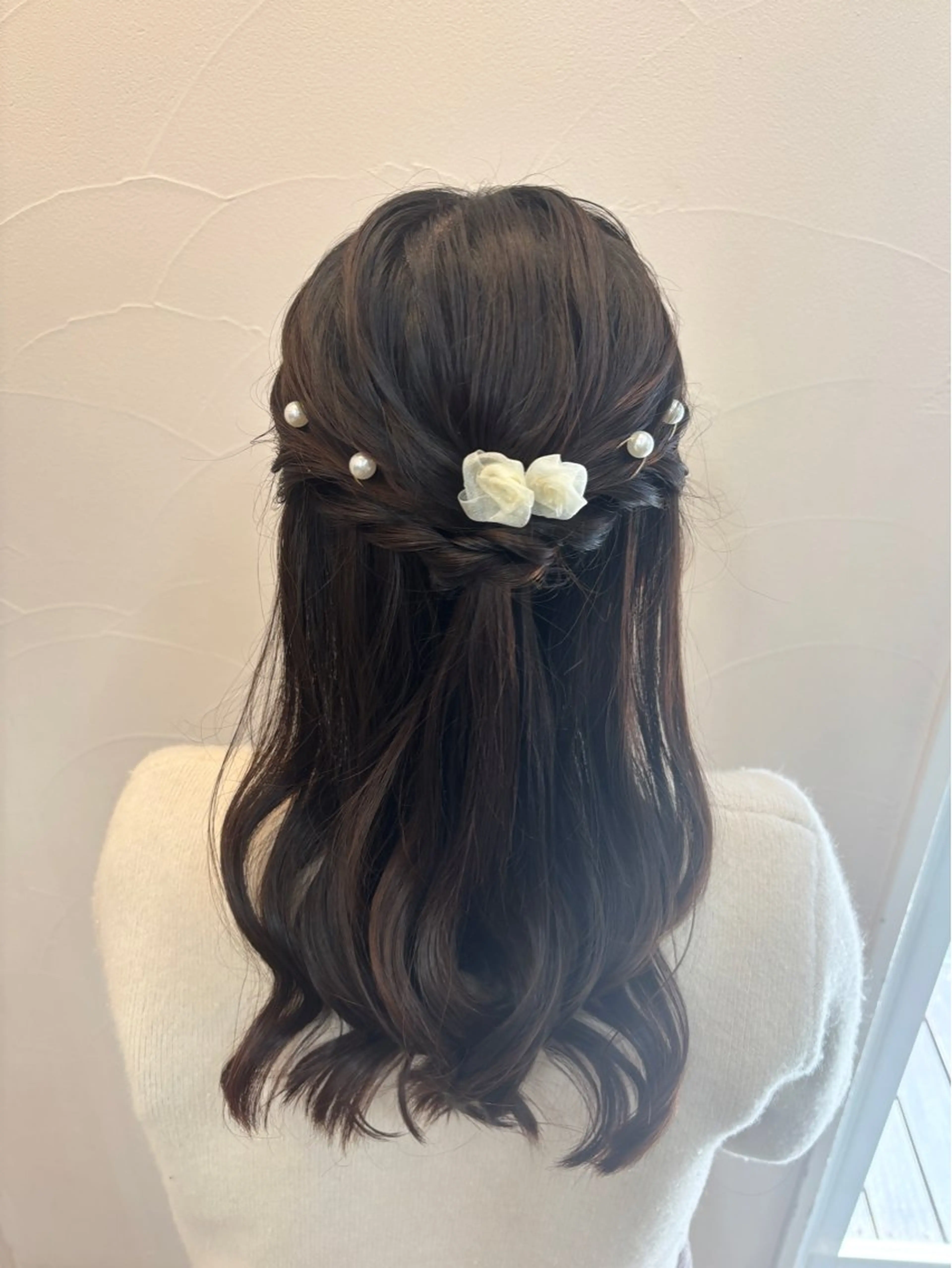 ロング ヘアアレンジ ヘアセット natsumi🍊 /ヘアセットのヘアスタイル