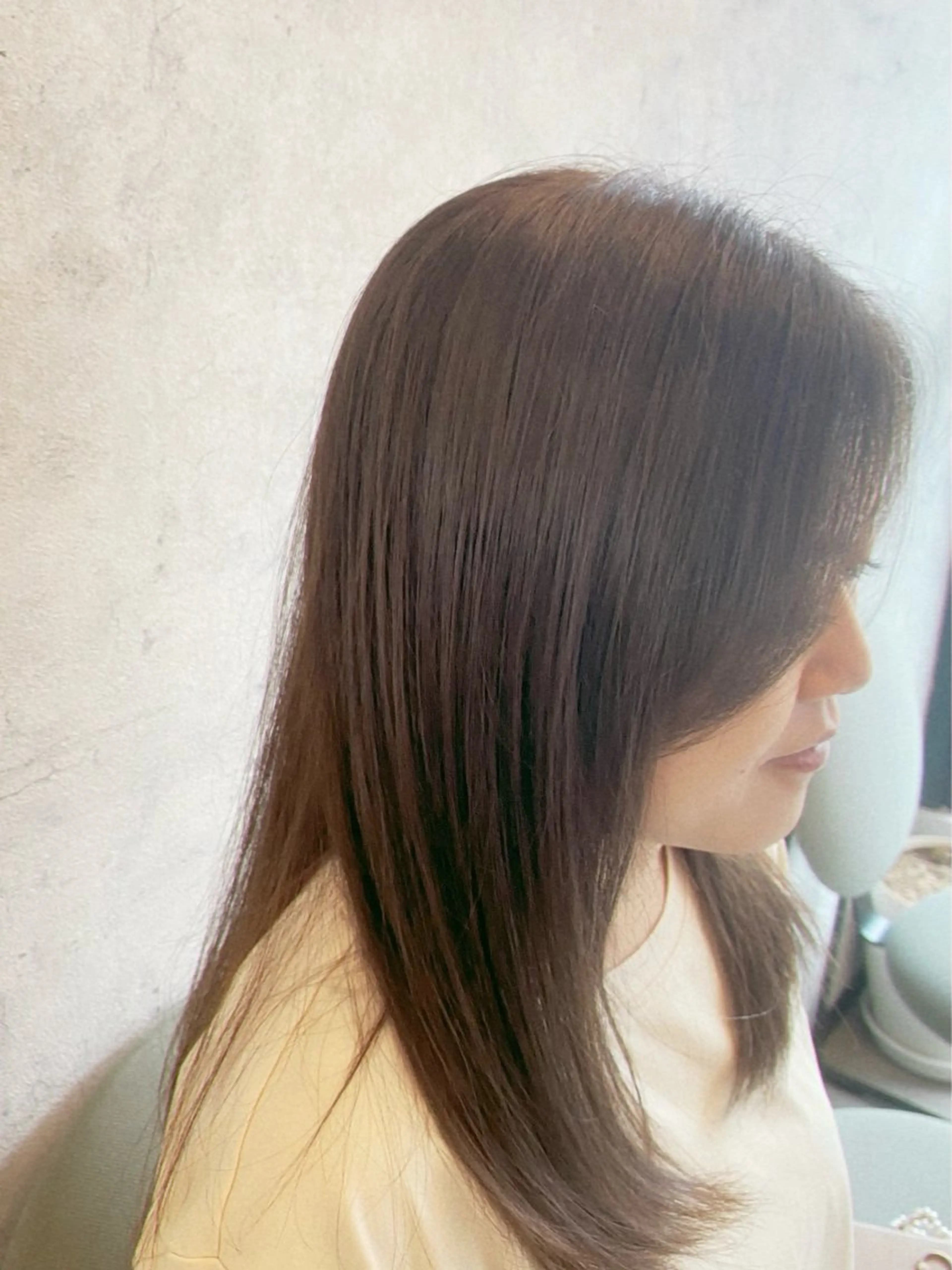 セミロング 似合わせカット ひばりヶ丘美容室 カット石井里佳のヘアスタイル
