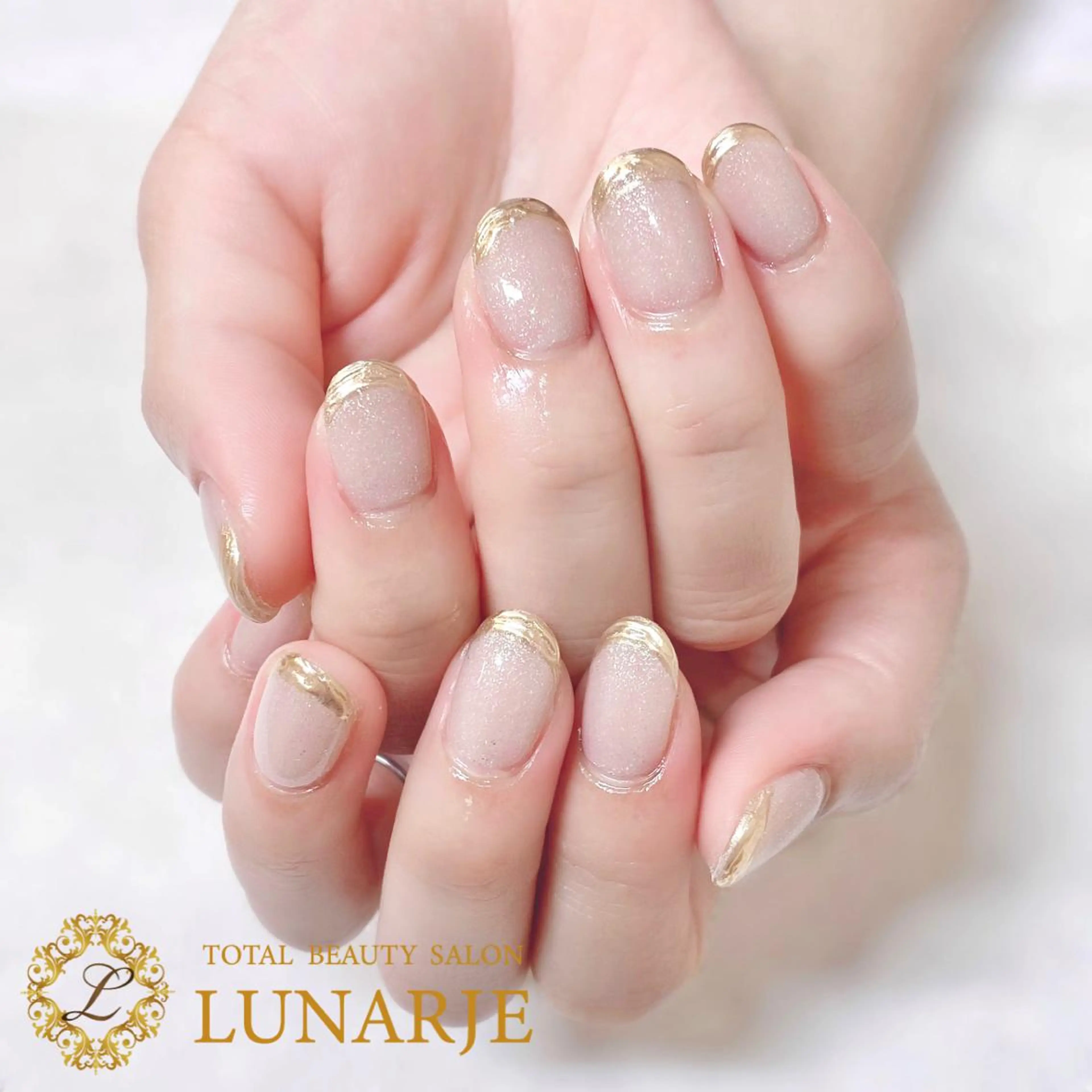 ネイル フレンチネイル シンプルネイル ブライダルネイル LUNARJE YUKARIのエステ・リラクイメージ
