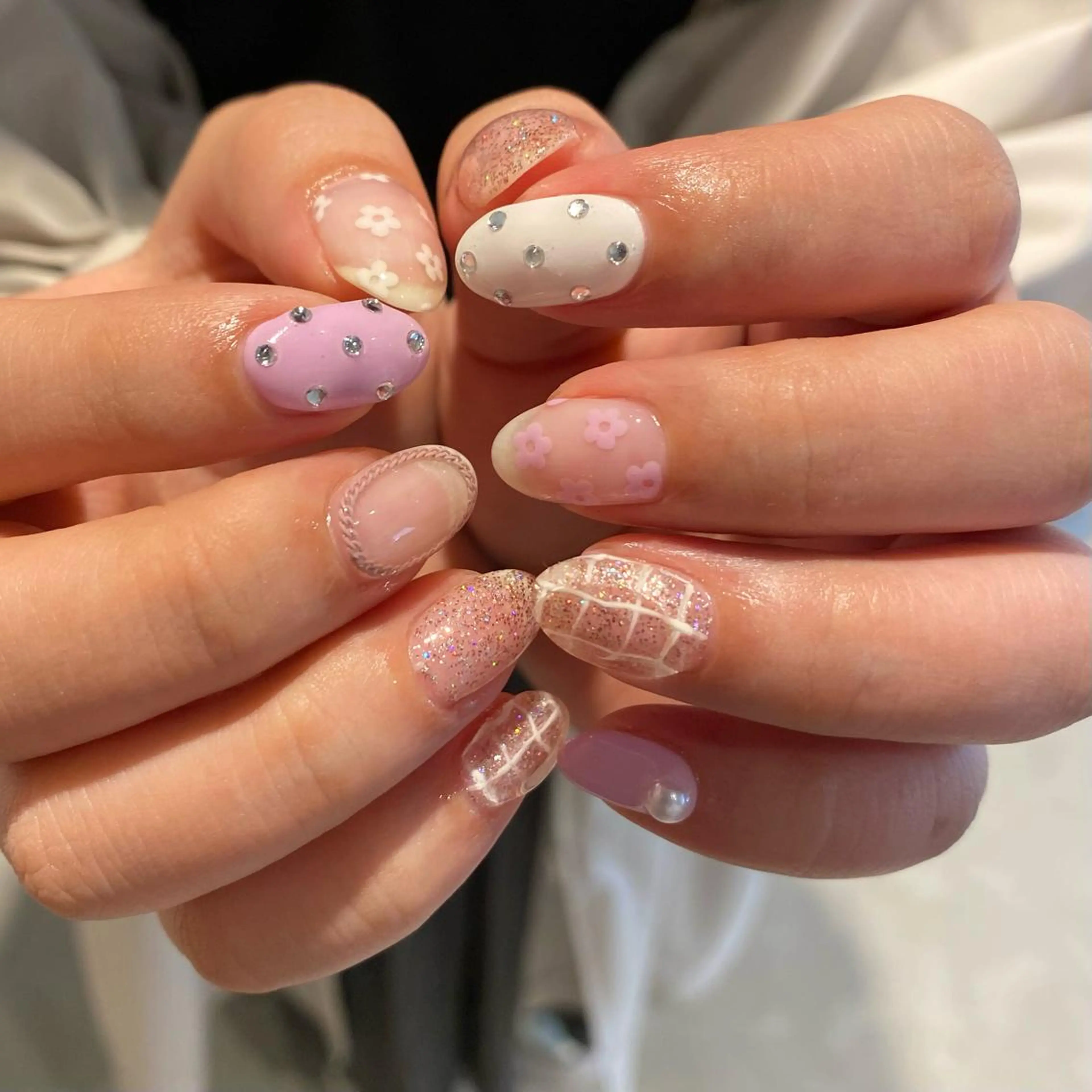 ネイル マツエク・マツパ ハンドネイル RINO AMANE nailのネイルデザイン