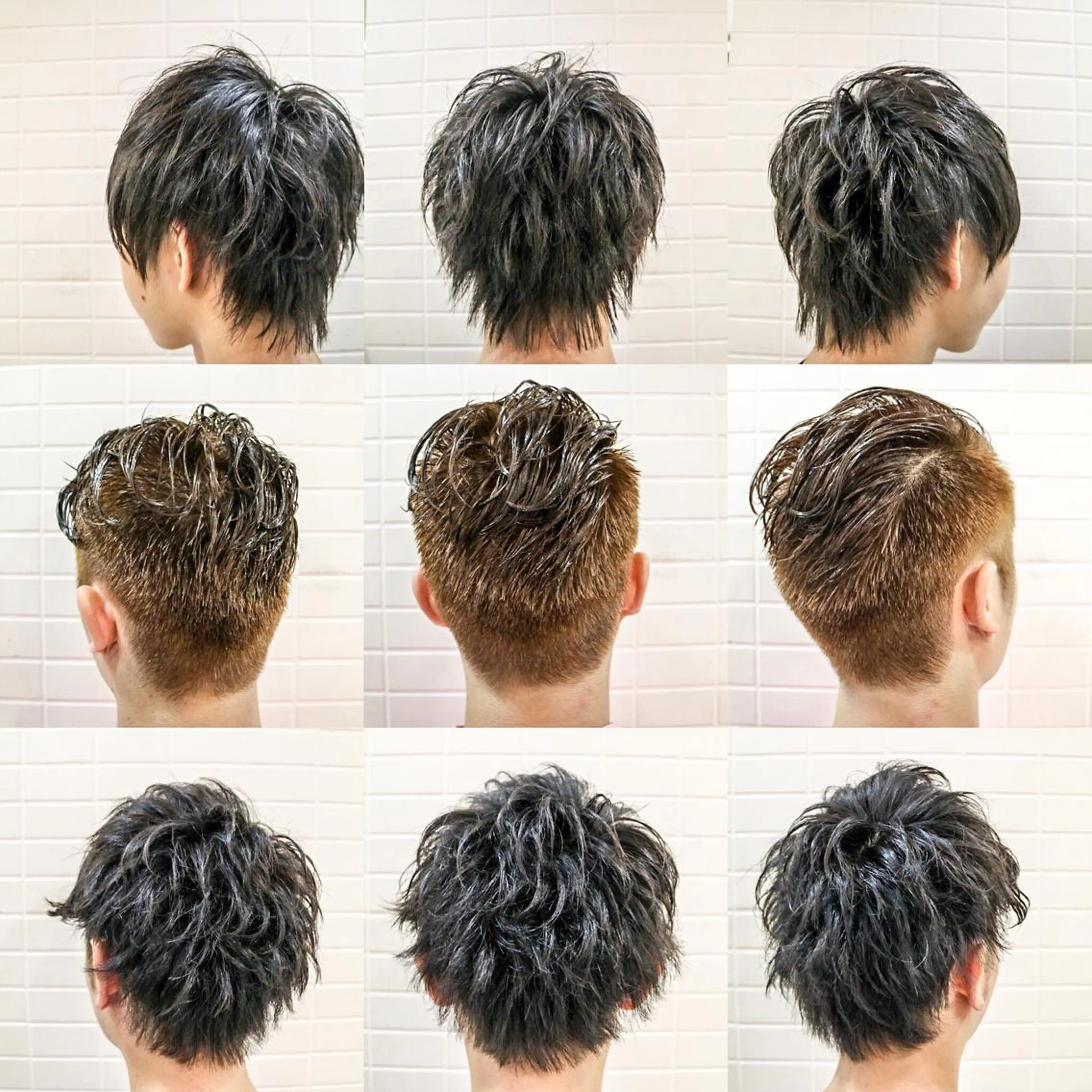 ショート カラー パーマ メンズ 看板犬がお出迎え◎ 初めてでも安心◎のヘアスタイル