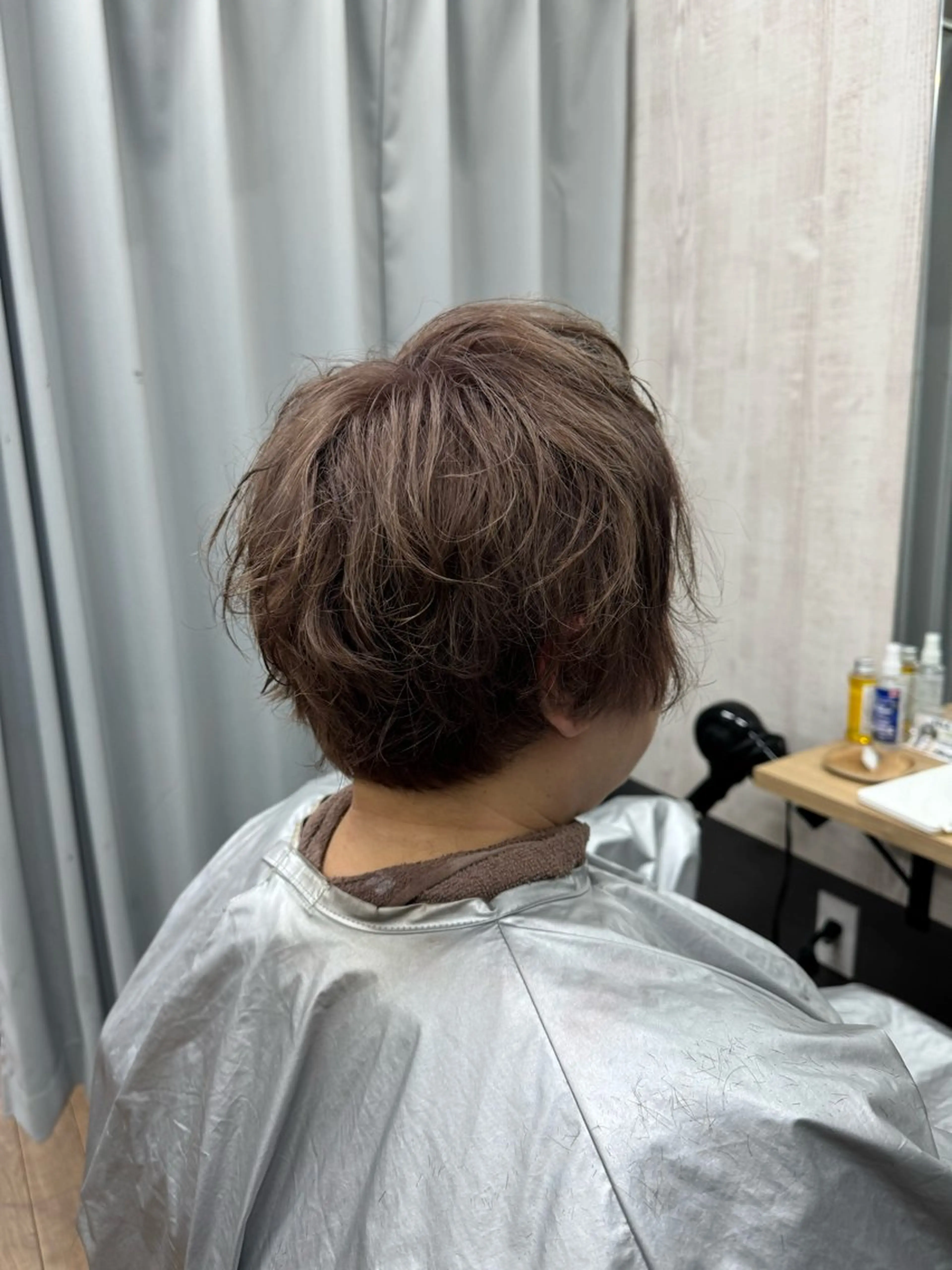 ショート パーマ カット パーマ TELA HAIR 幕張本郷店　千尋のヘアスタイル