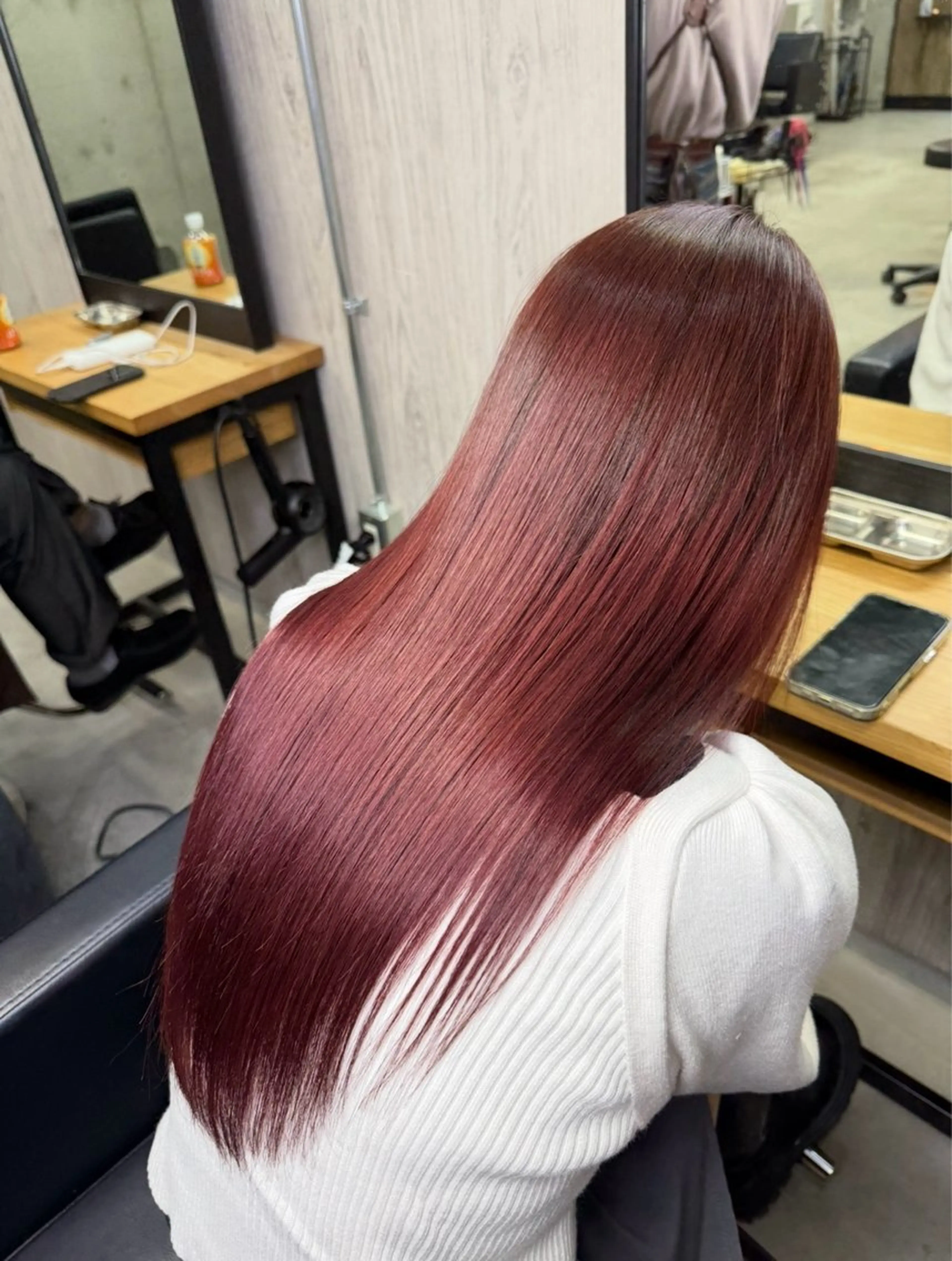 ロング ヘアカラー lafit YURITOのヘアスタイル