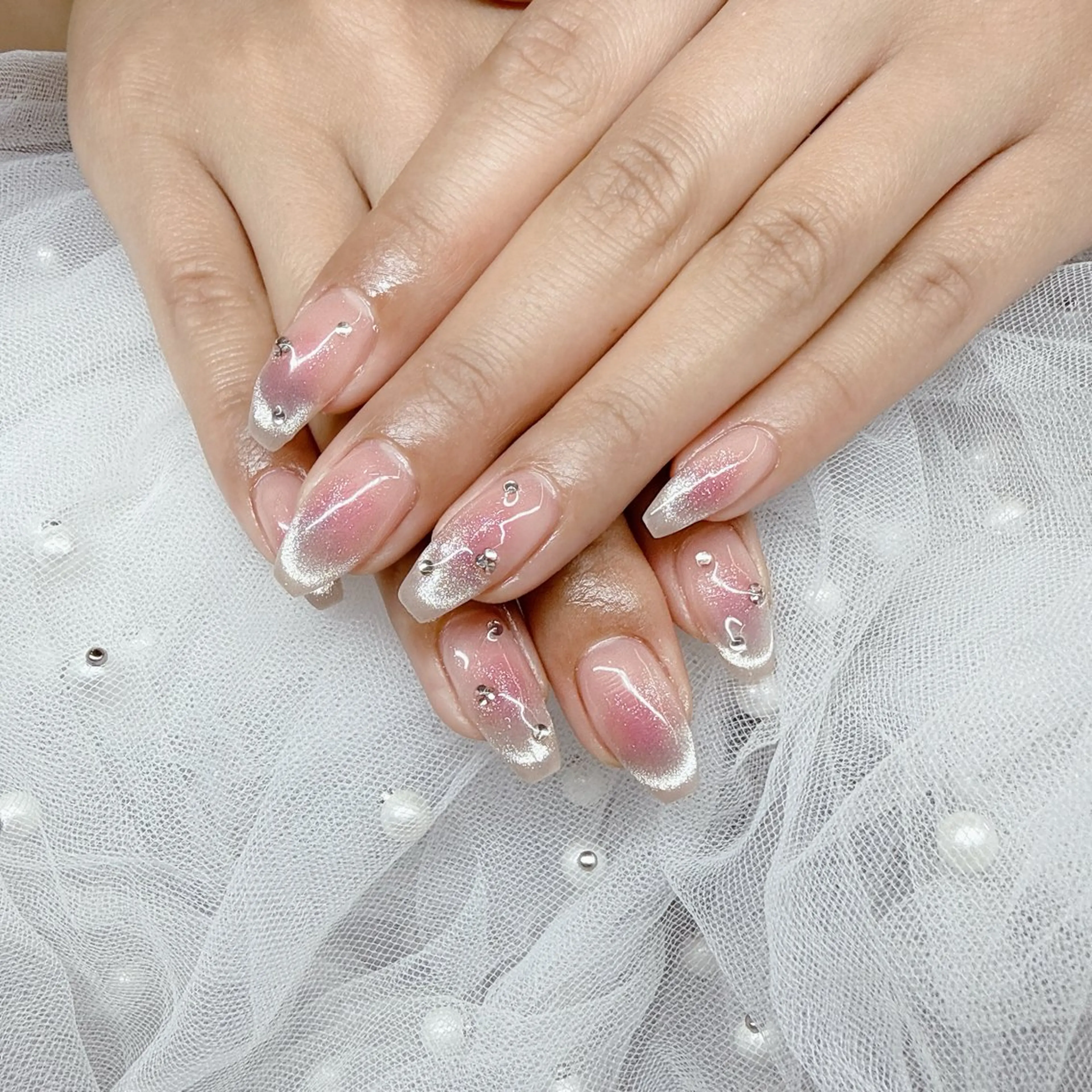 メンズ ネイル チークネイル マグネットネイル LS NailSalonのネイルデザイン