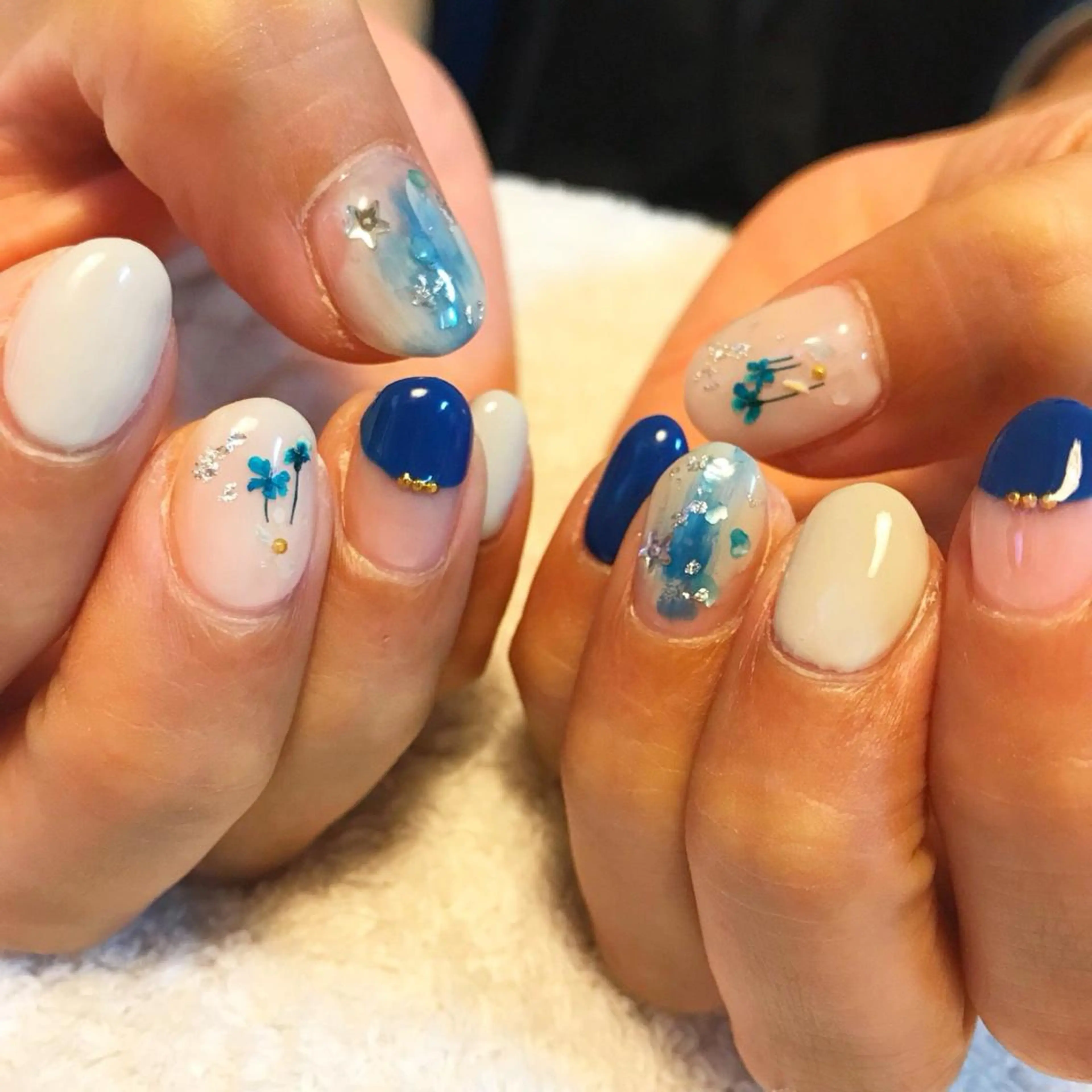 ネイル ハンドネイル フットネイル GéRanium Harukaのネイルデザイン