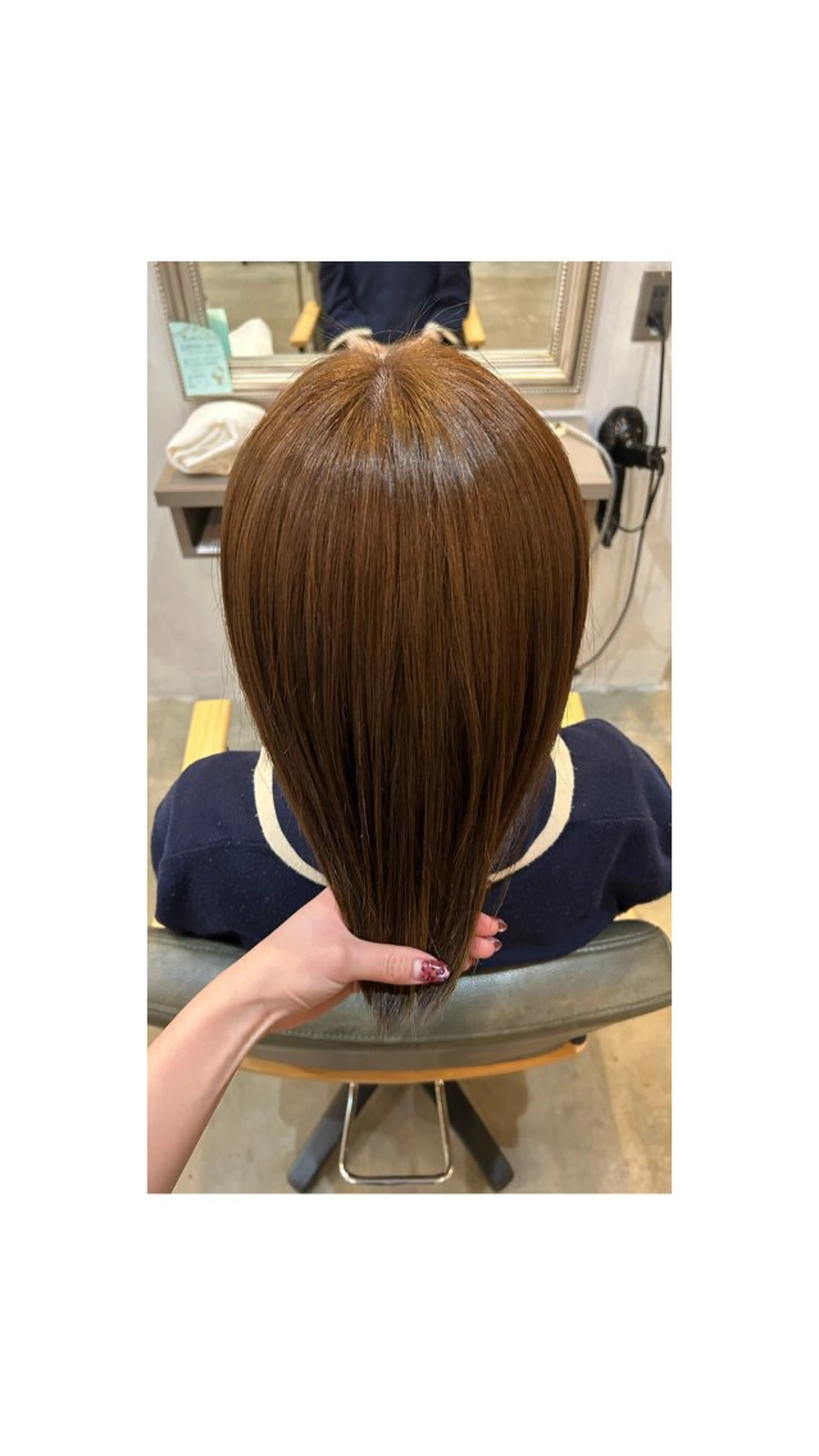 ミディアム 楓恋🎀ブリーチ・カ ラーモデル募集中🎀のヘアスタイル