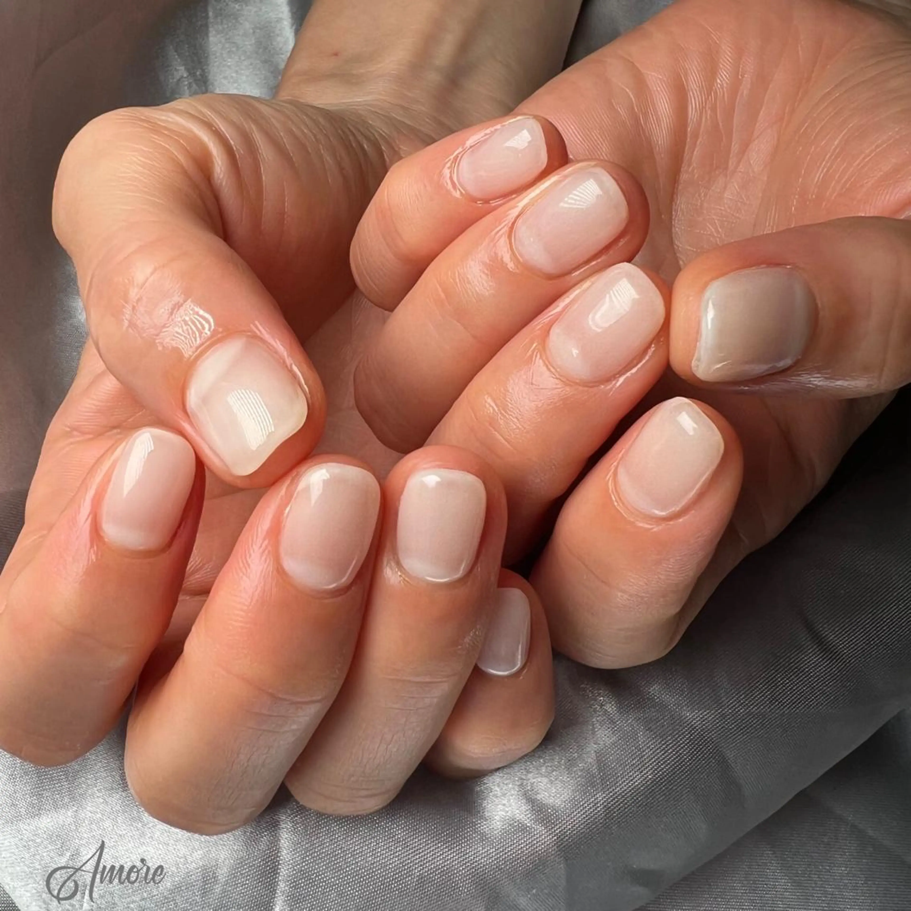 ネイル ジェルネイル 韓国ネイル ミラーネイル オフィスネイル パラジェル You kyehwaのネイルデザイン