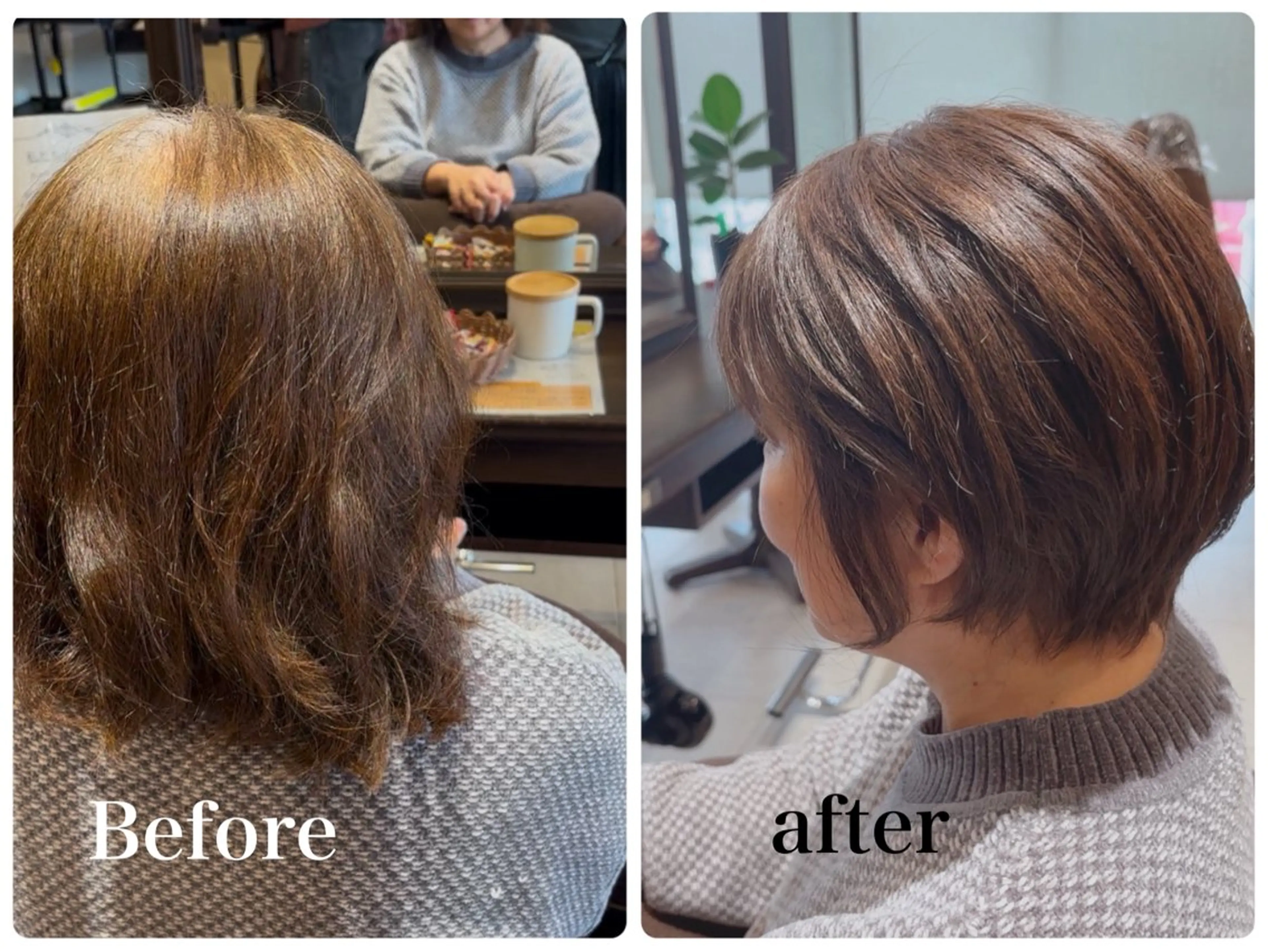 ショート ショートヘア 山田 みかのヘアスタイル