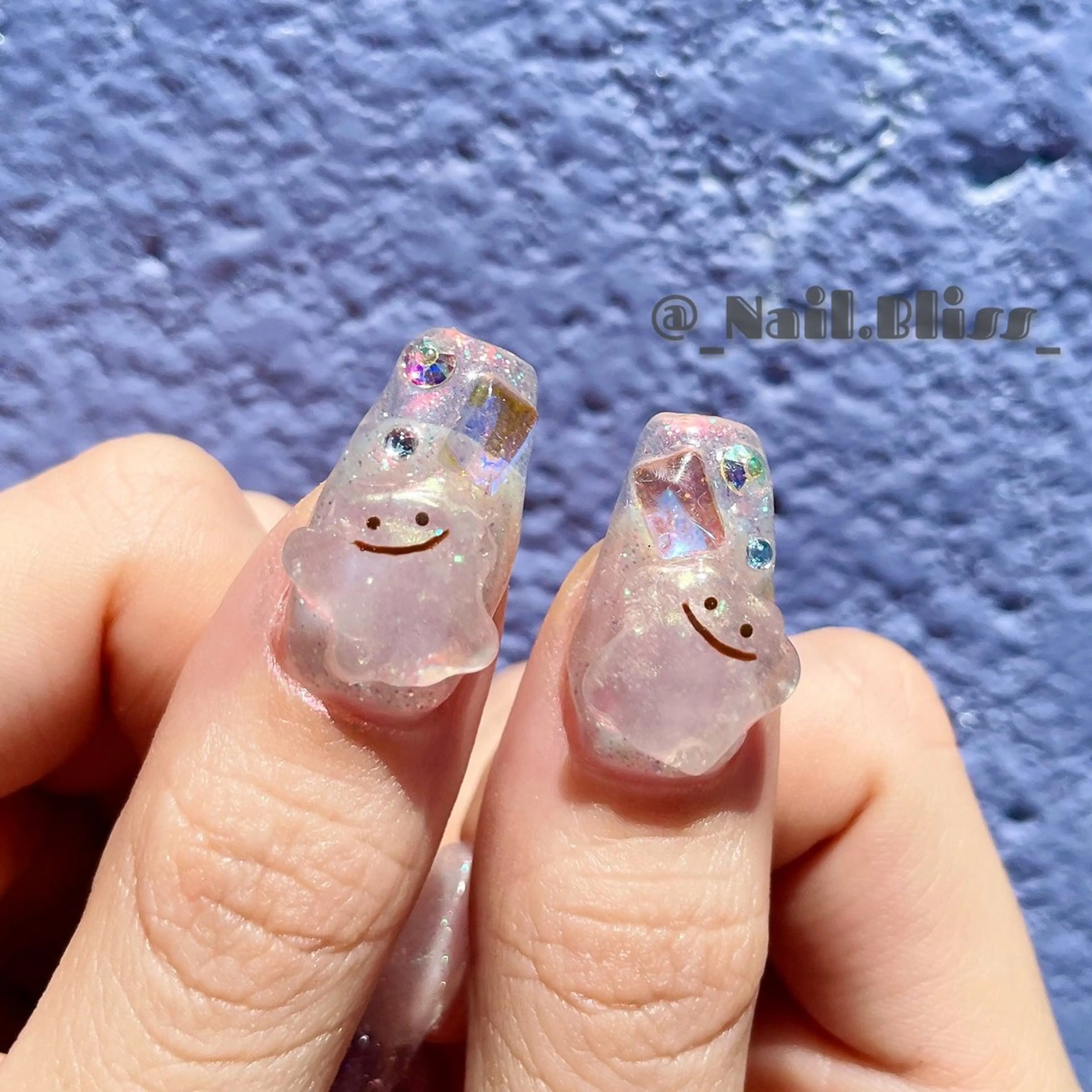ネイル クリアネイル NAIL BLISSのネイルデザイン