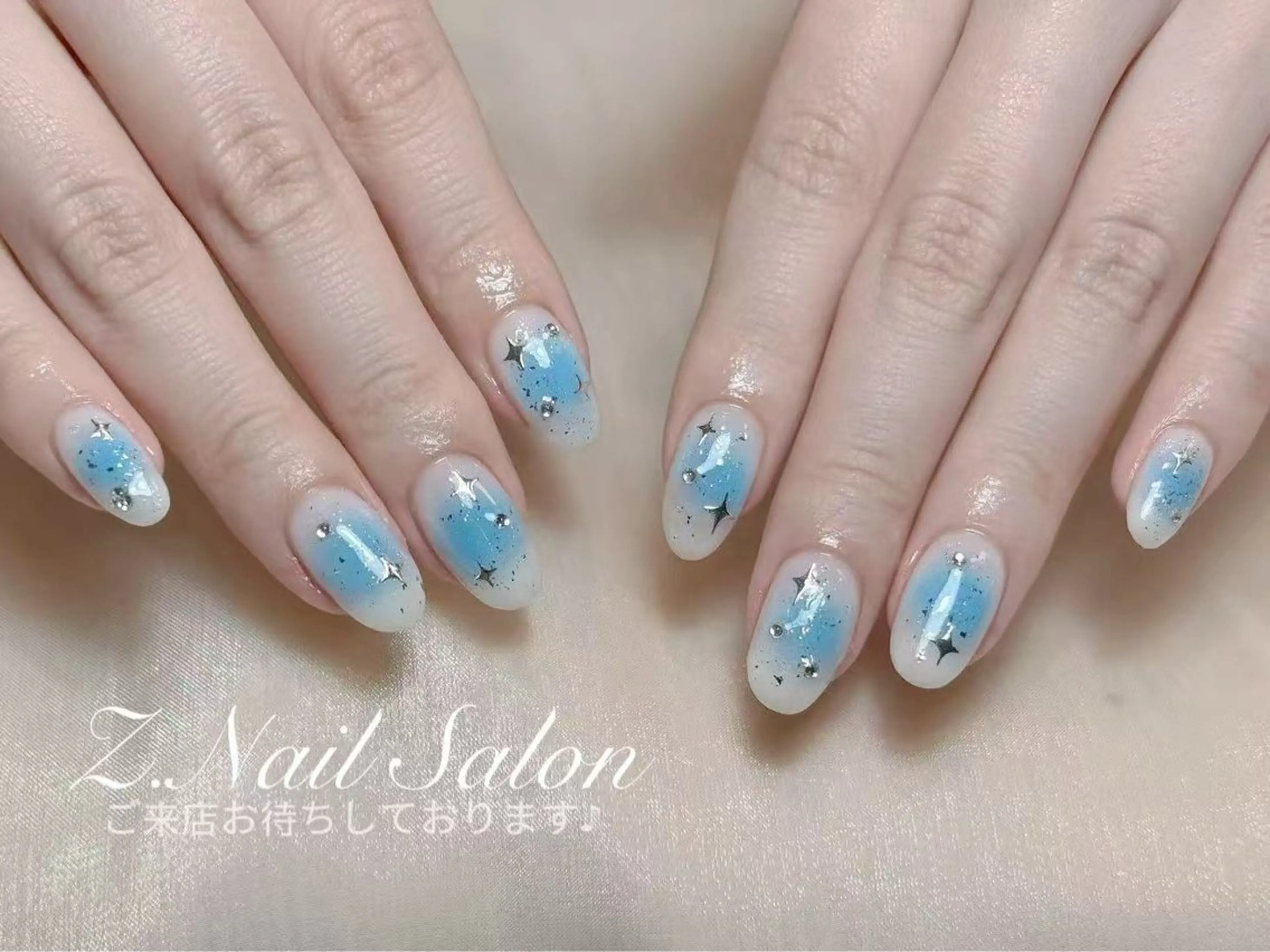 ネイル Z.Nail_ 長さだし練習専用のネイルデザイン