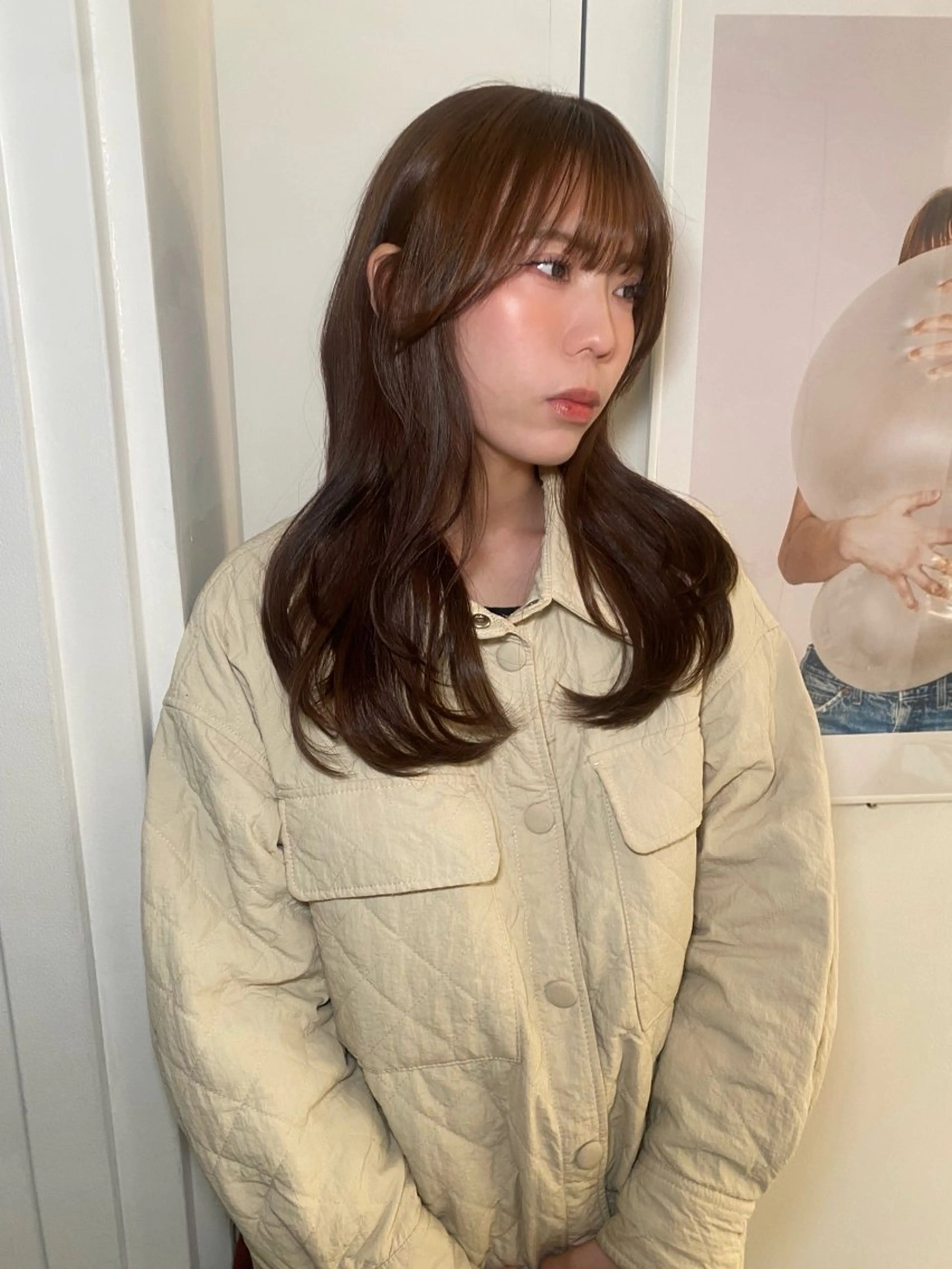 ロング カラー ヘアカラー riria/ボブ /透明感カラー🎀のヘアスタイル