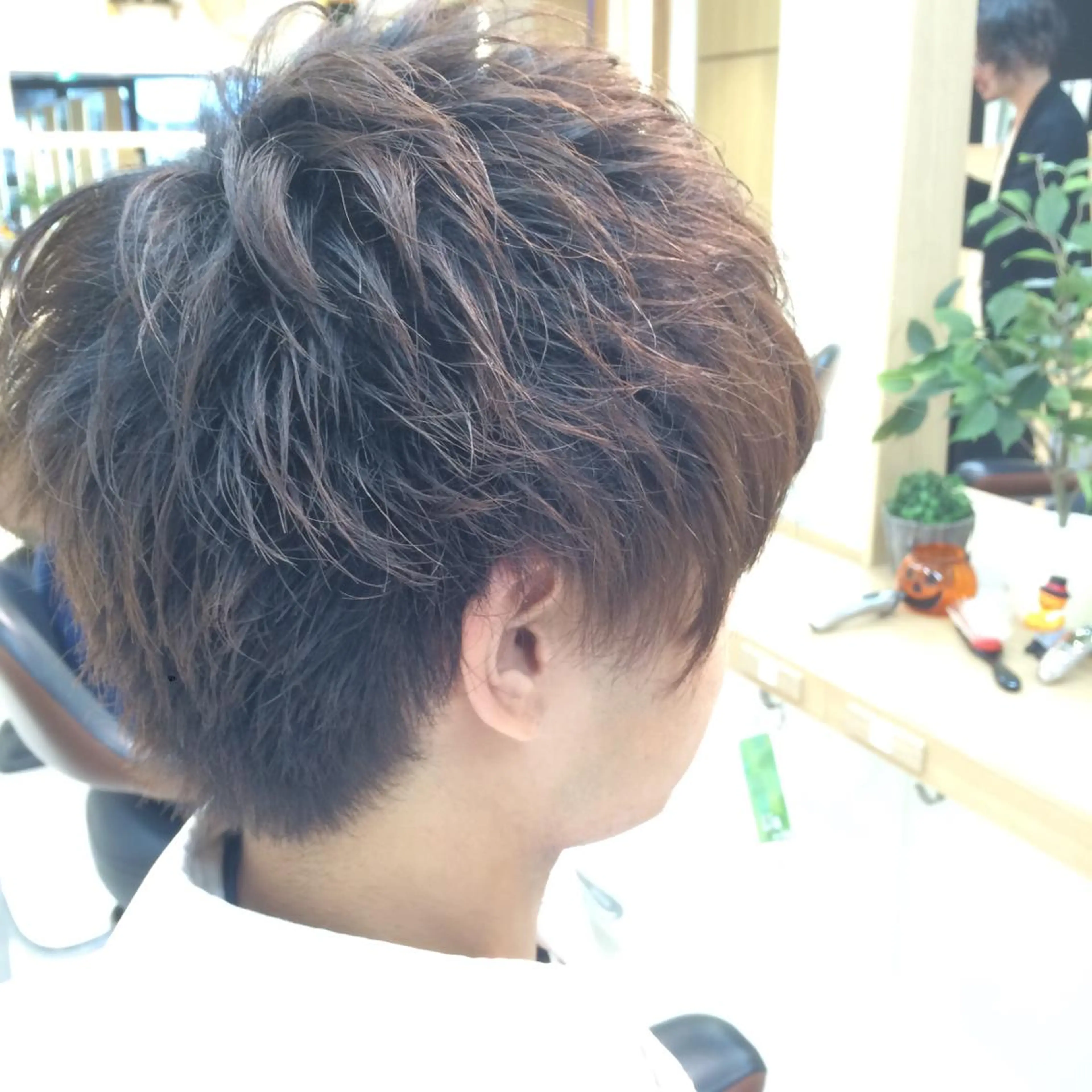 ショート メンズ 岡本 拓朗のヘアスタイル