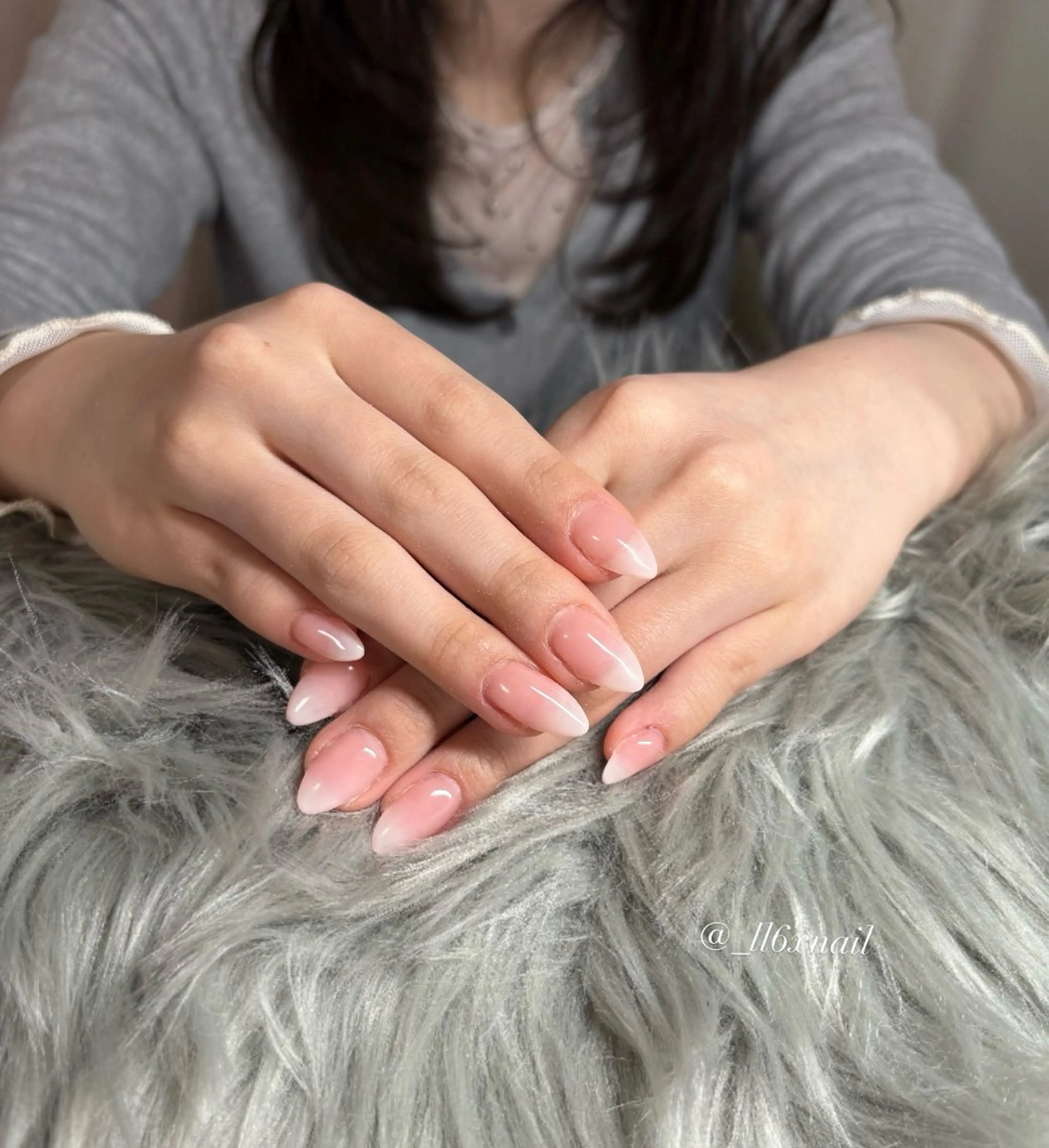 【ネイルモデル】自爪｜ベイビーブーマー🩶の写真