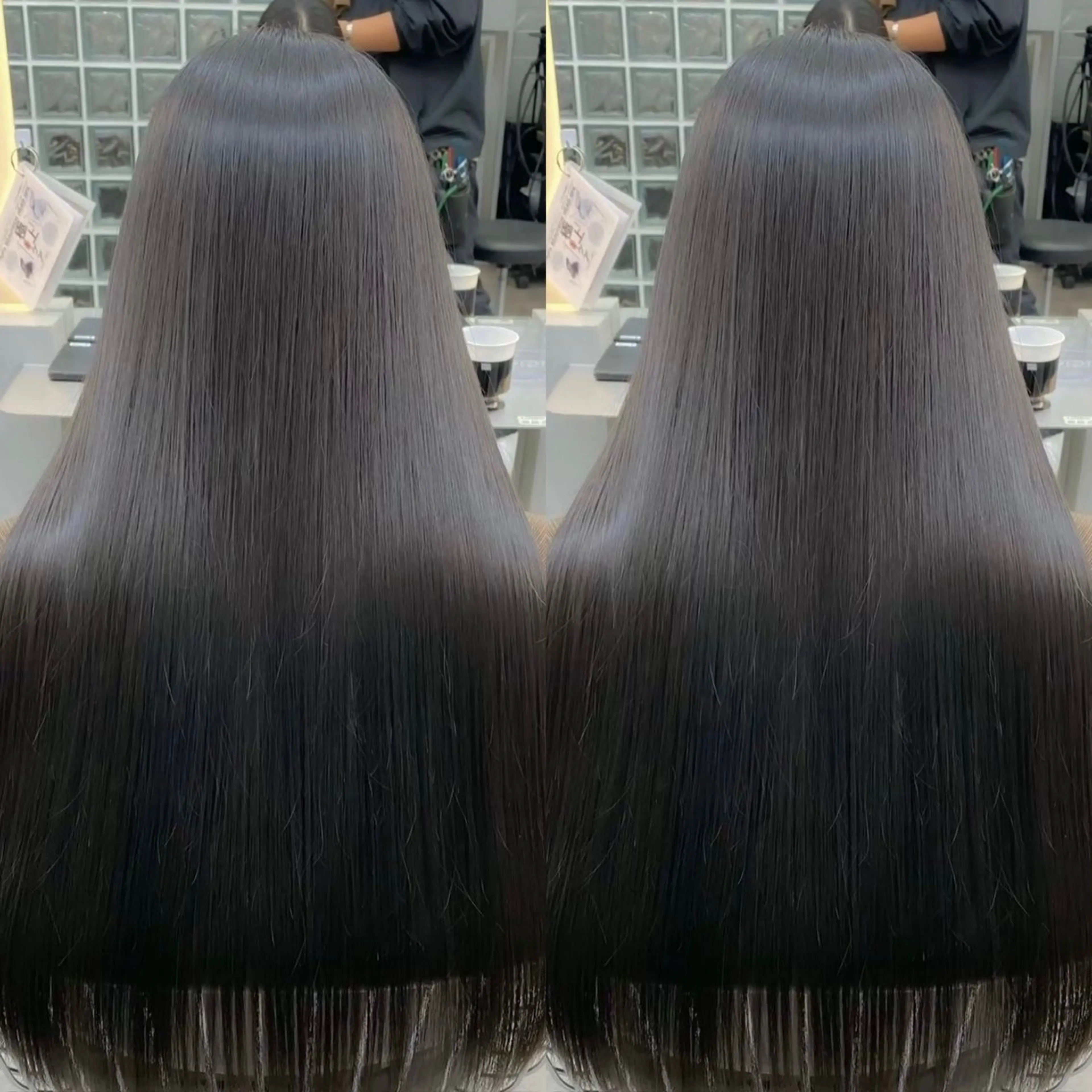 ロング カット ヘアカラー 縮毛矯正 トリートメント 髪質改善/縮毛矯正/ 韓国ヘア/矢野のヘアスタイル