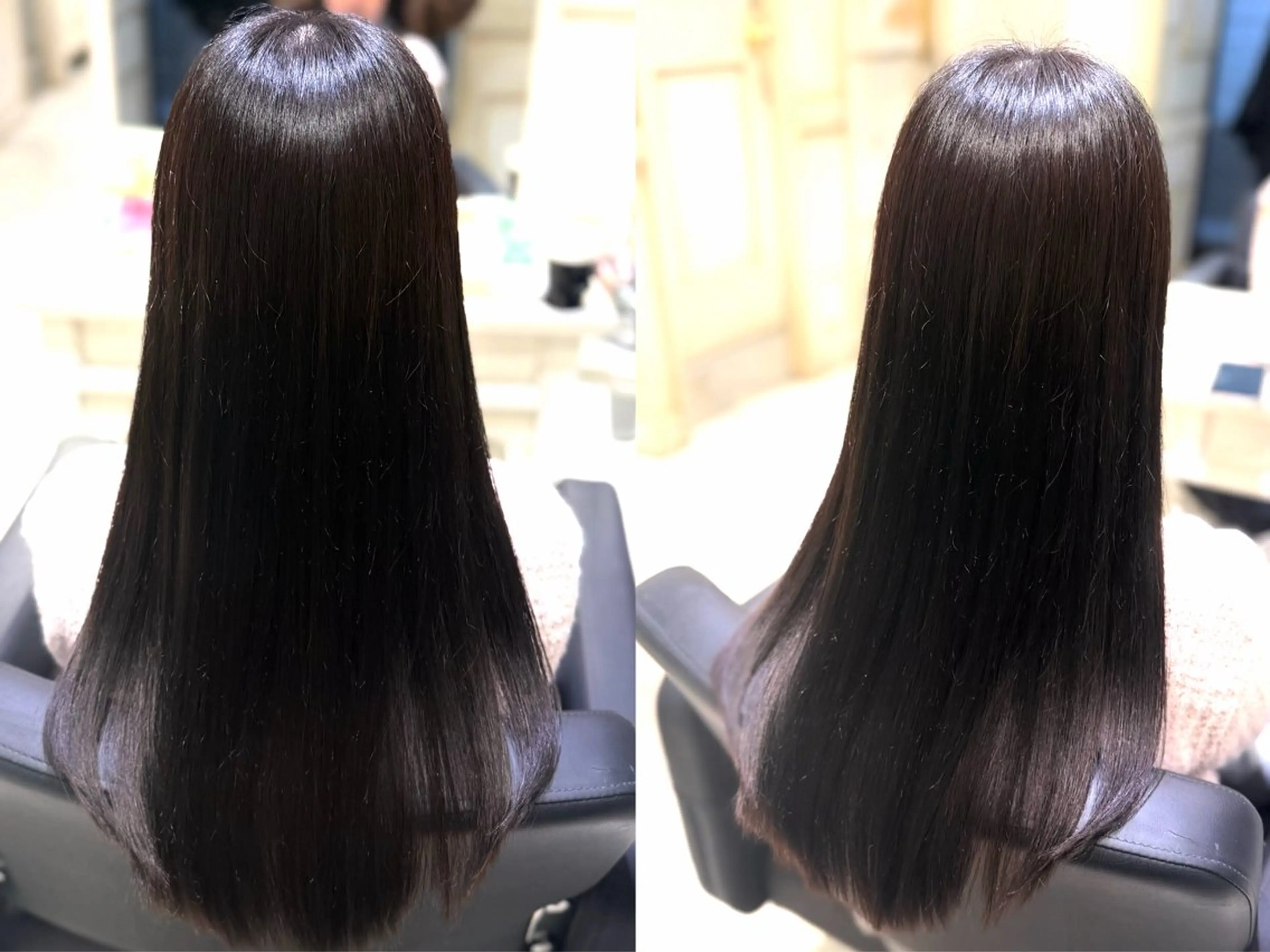 🥇【カット+縮毛矯正+トリートメント】🥇ダメージレスで作るナチュラルストレートの写真