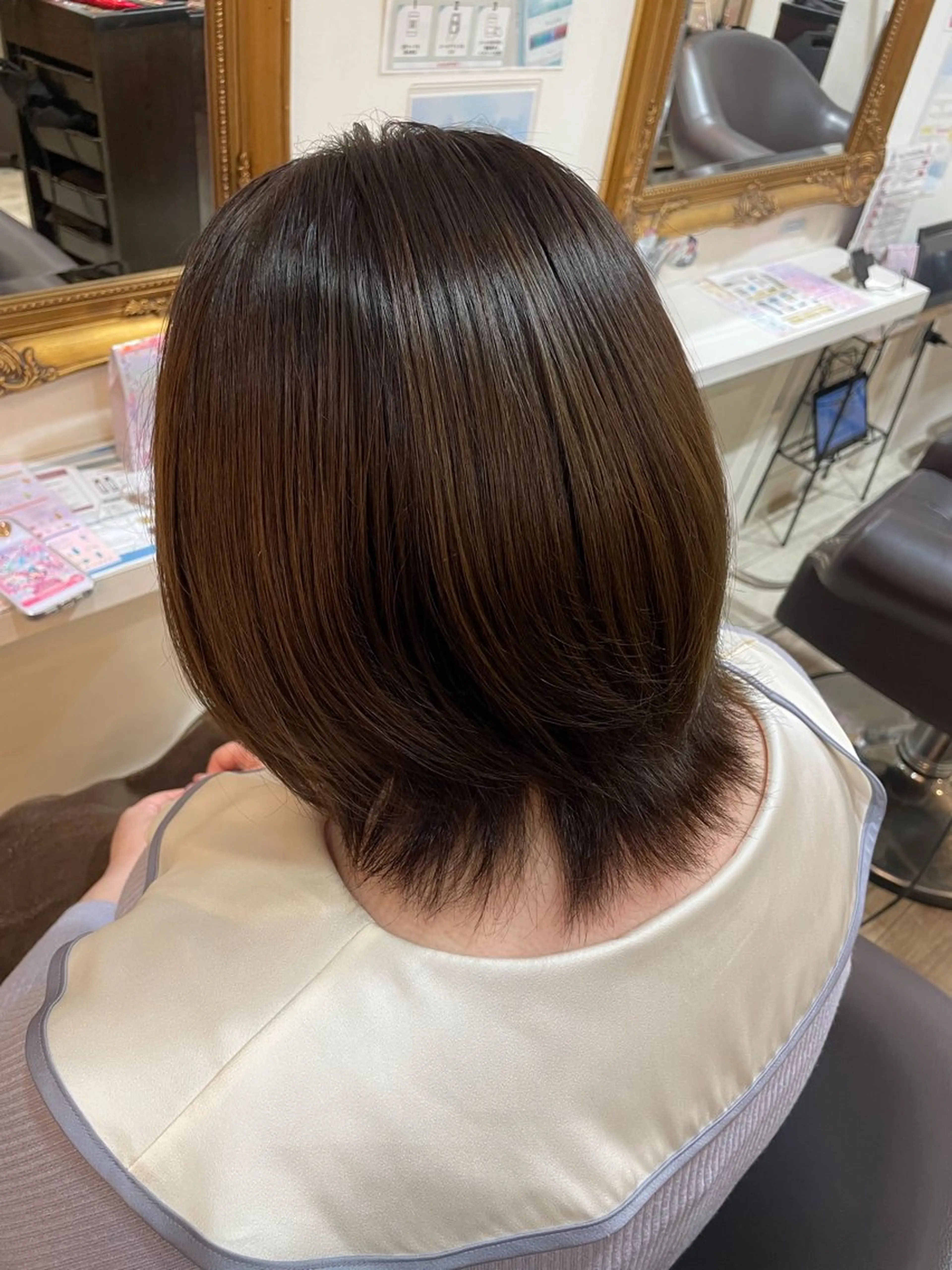 ショート カラー ヘアカラー 元自衛官美容師 つや。のヘアスタイル