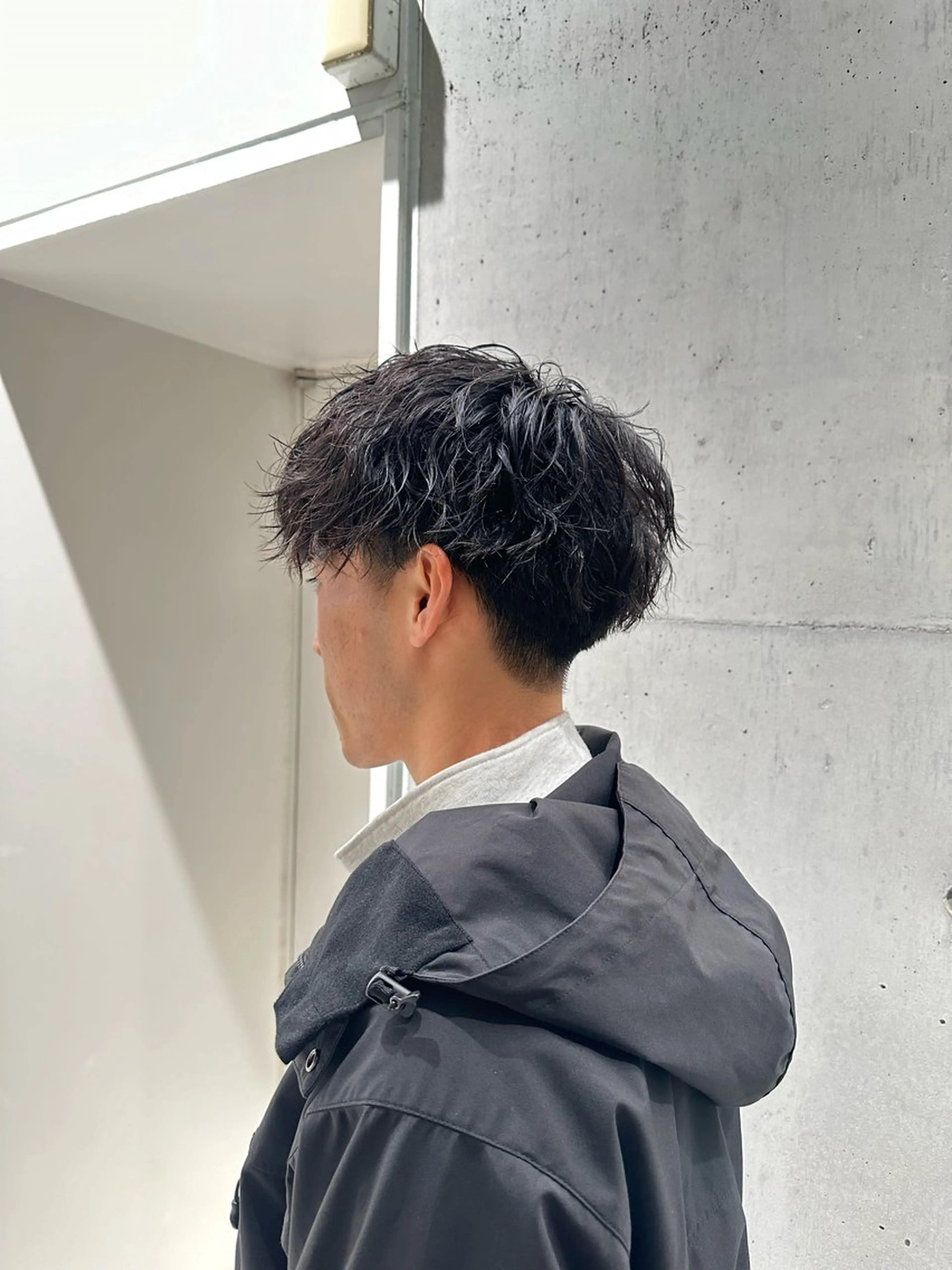 ショート パーマ メンズ 👑ツイスパ👑 中谷 陸のヘアスタイル