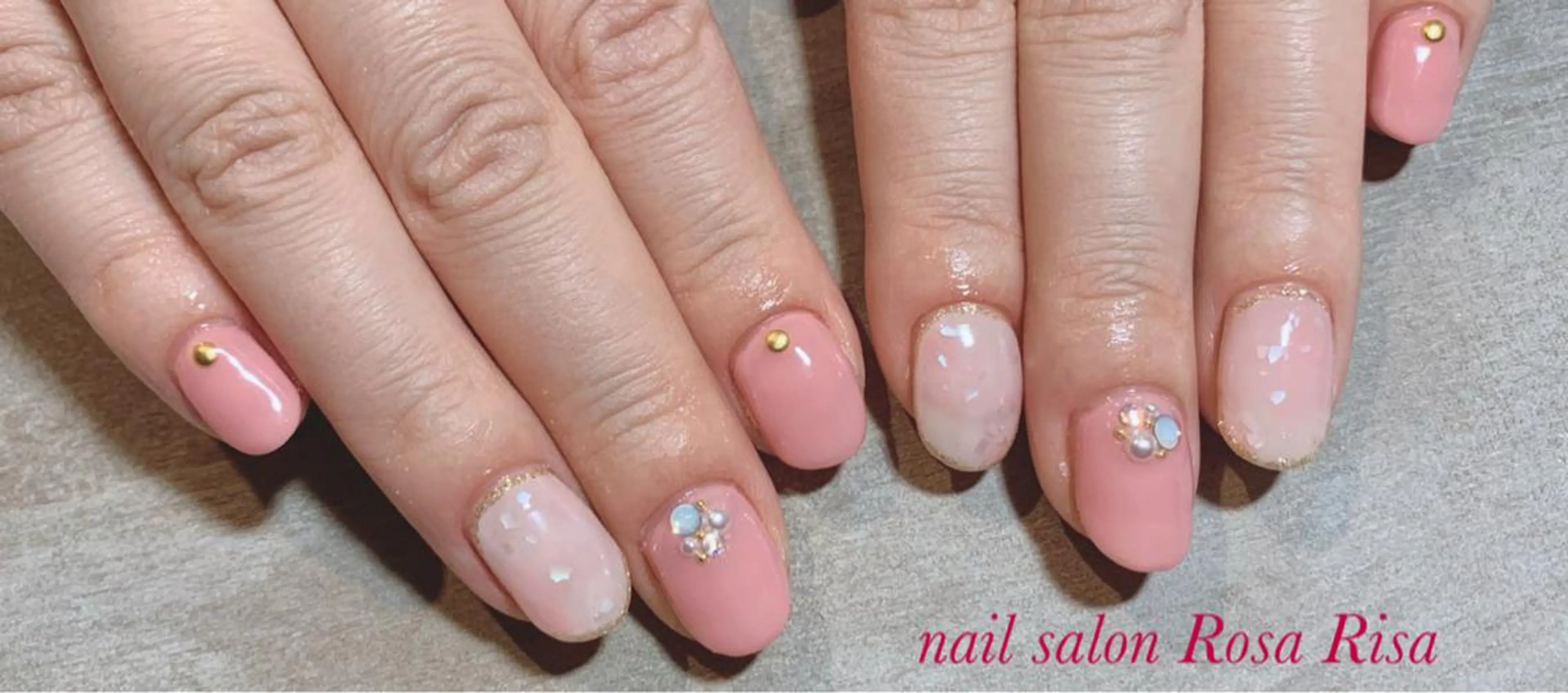 ショート ネイル ワンカラーネイル ネイルスタジオ シェイクユアハンズのネイルデザイン