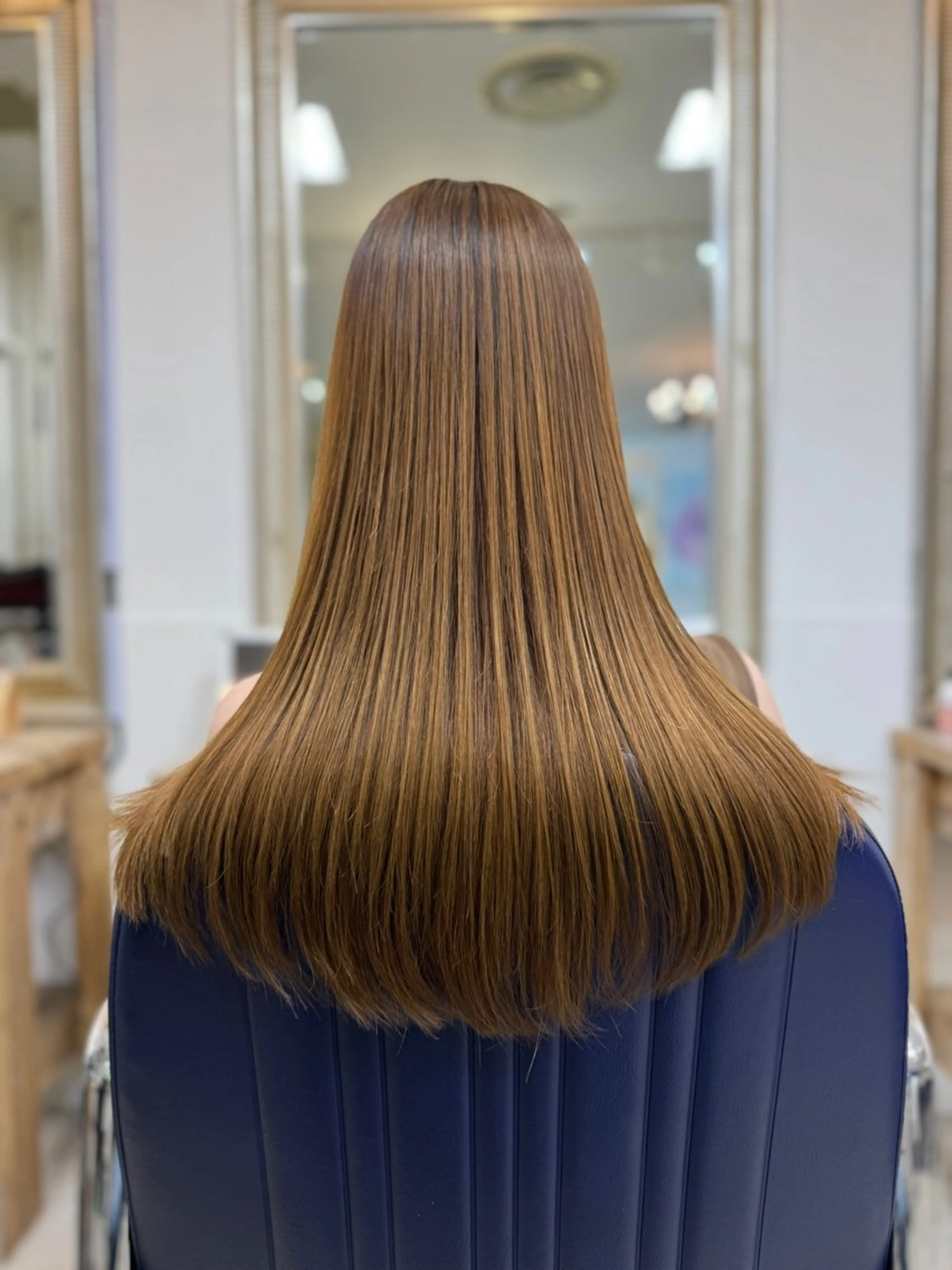 ロング レイヤーカット トリートメント 仲田 大記のヘアスタイル