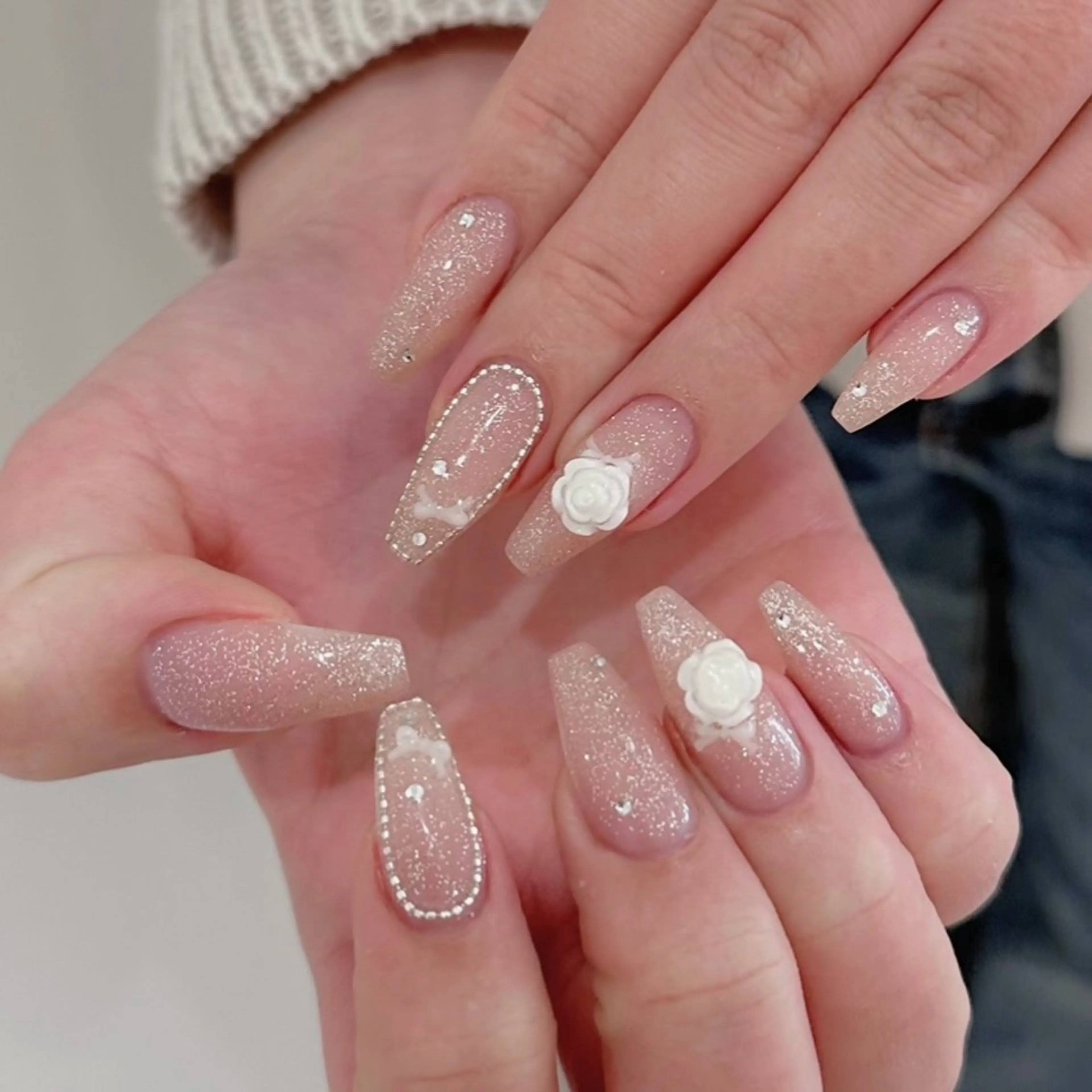 ネイル フラッシュネイル yeri nail所属・yerinail karenのネイルデザイン