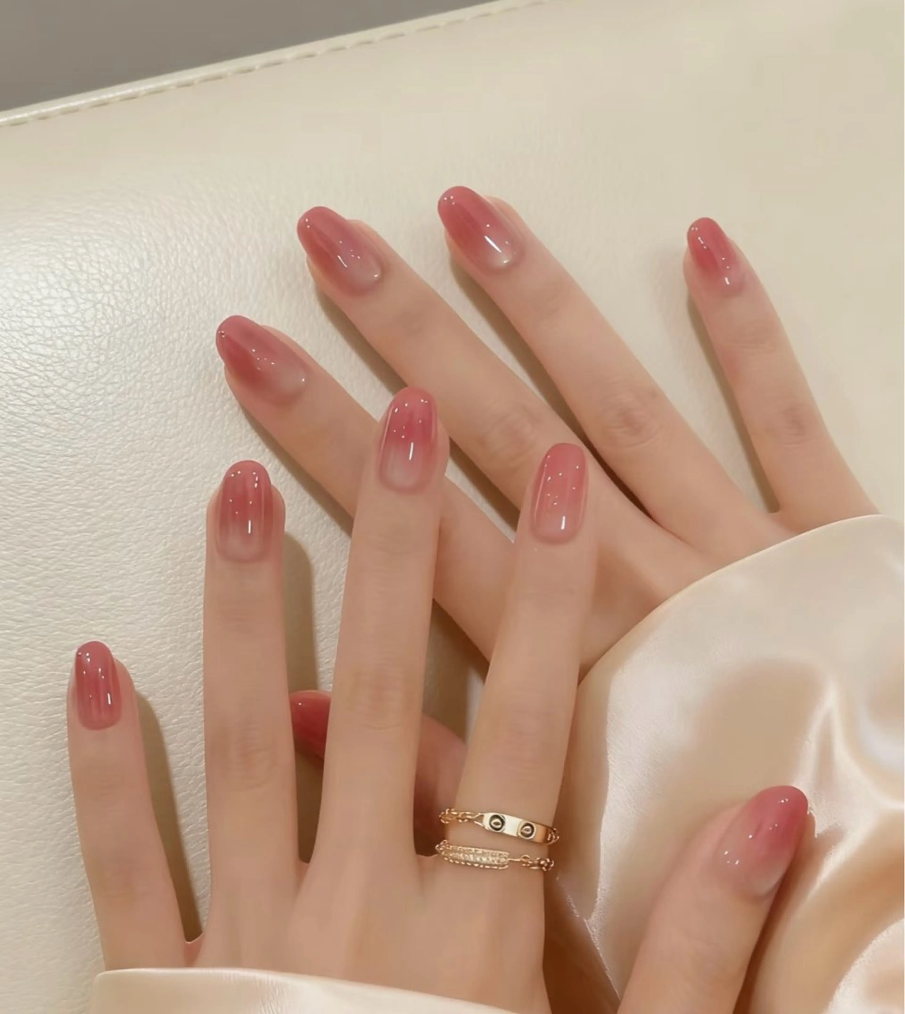 ネイル ハンドネイル H3 Nail Tsuki🦋💙のネイルデザイン