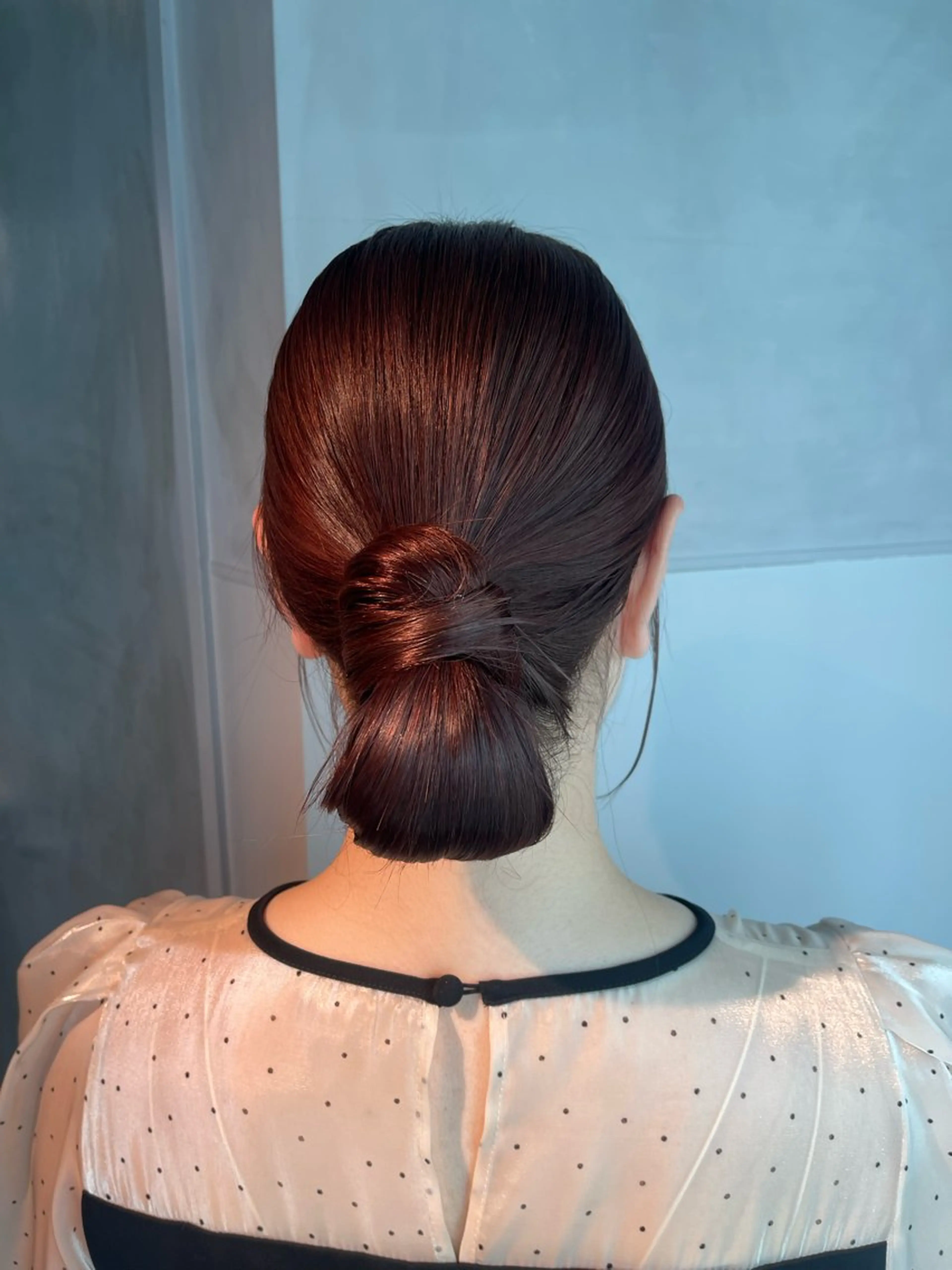 ヘアアレンジ ポニーテール 結婚式・ブライダル 卒業式のヘアスタイル ヘアセット charm《銀座》 ヘアセット/縮毛矯正のヘアスタイル