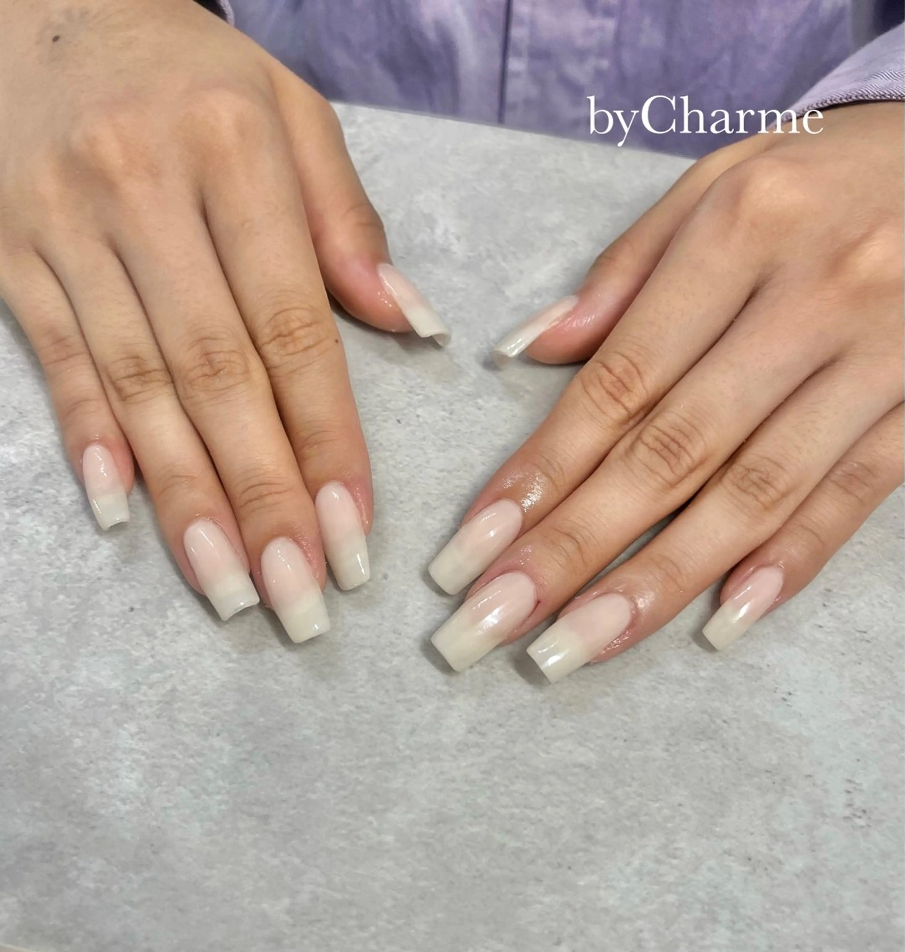 ネイル ワンカラーネイル Ray. Maayaのネイルデザイン