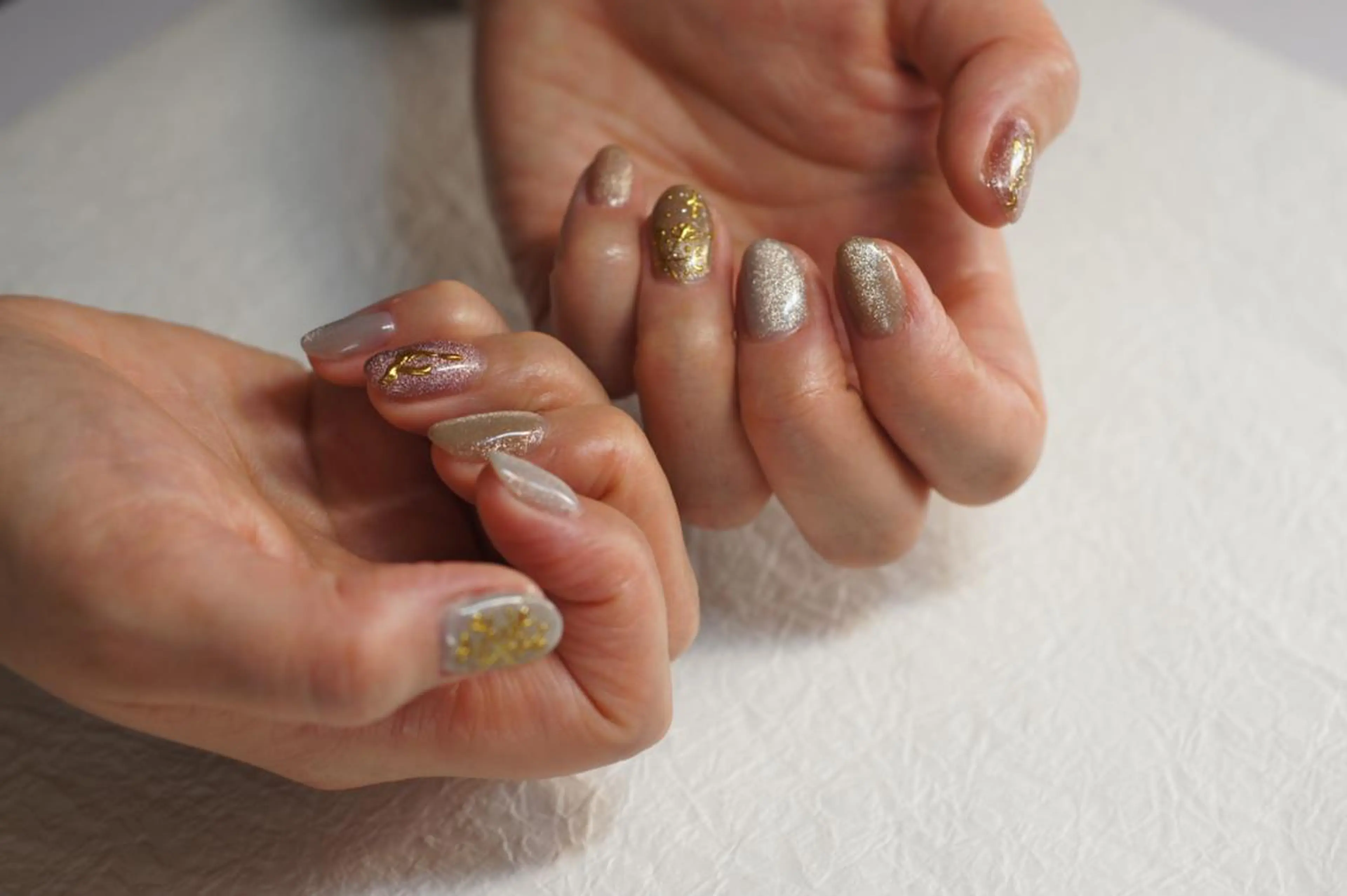 ネイル アートネイル マグネットネイル ハンドネイル nails muu まゆのネイルデザイン