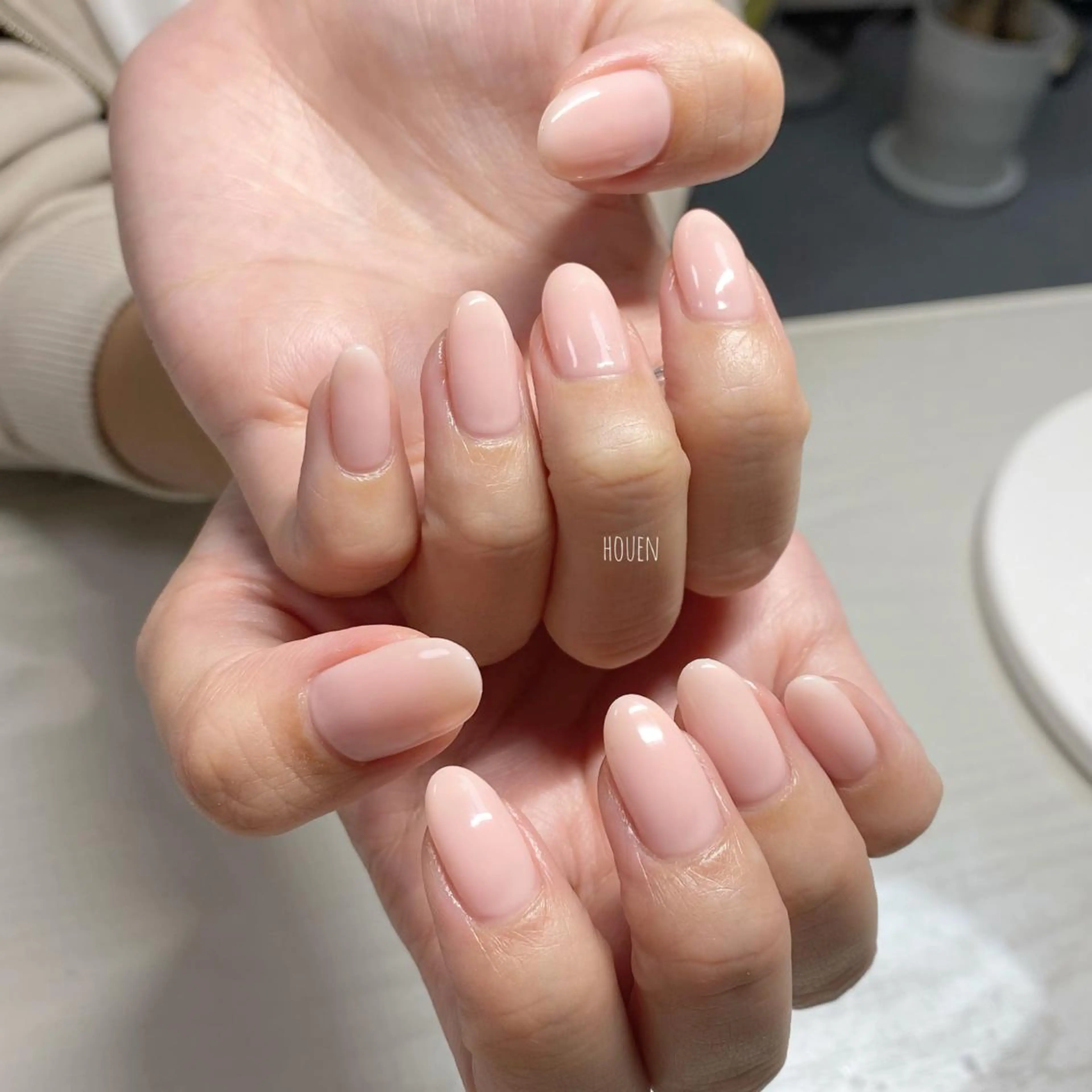 ネイル ワンカラーネイル I pinknail 韓国風·持ち込み専門のネイルデザイン
