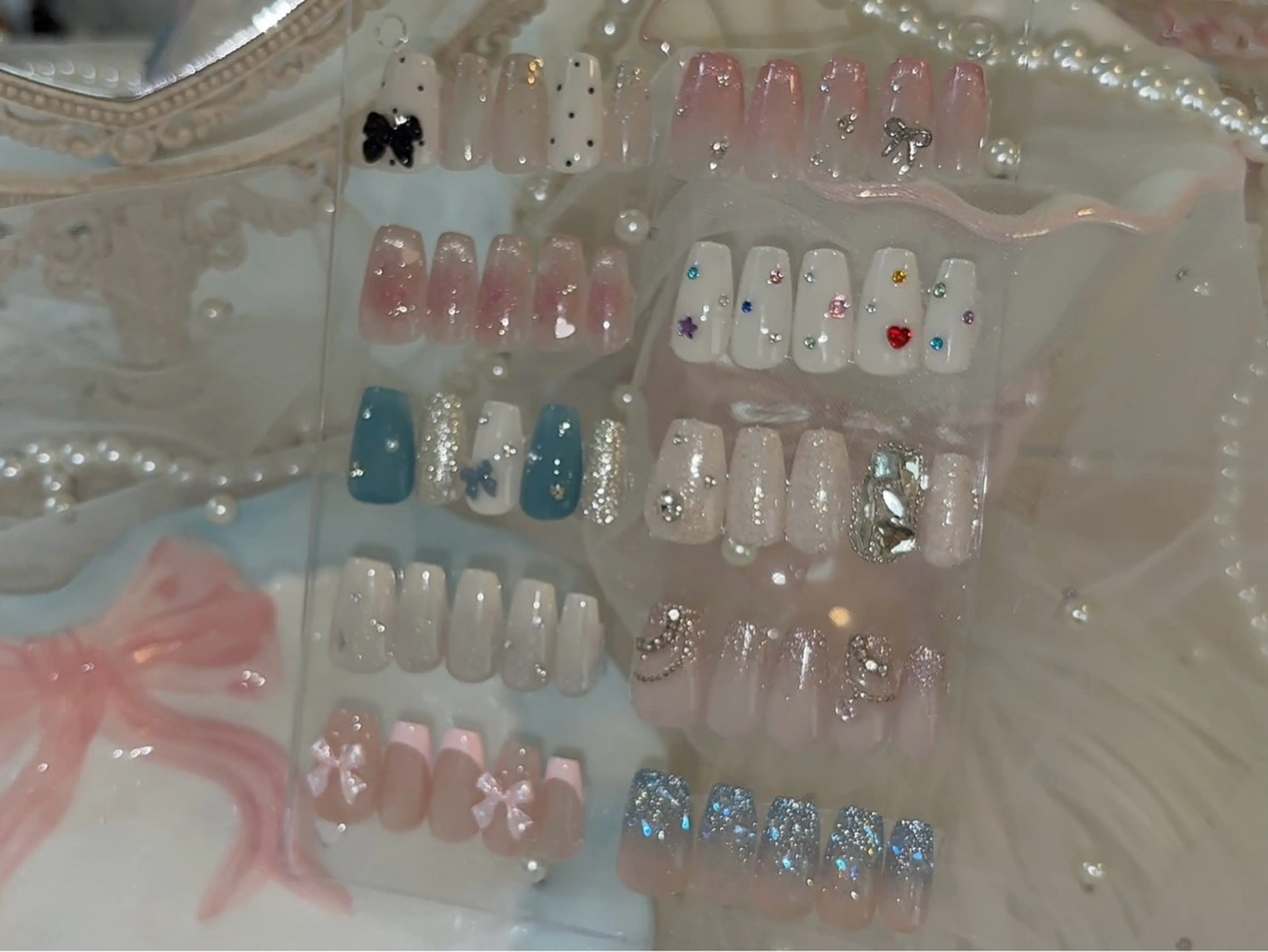 定額デザインA🎀✨️※オフ込みの料金になります。※20種類の中からデザインお選び頂けます。の写真