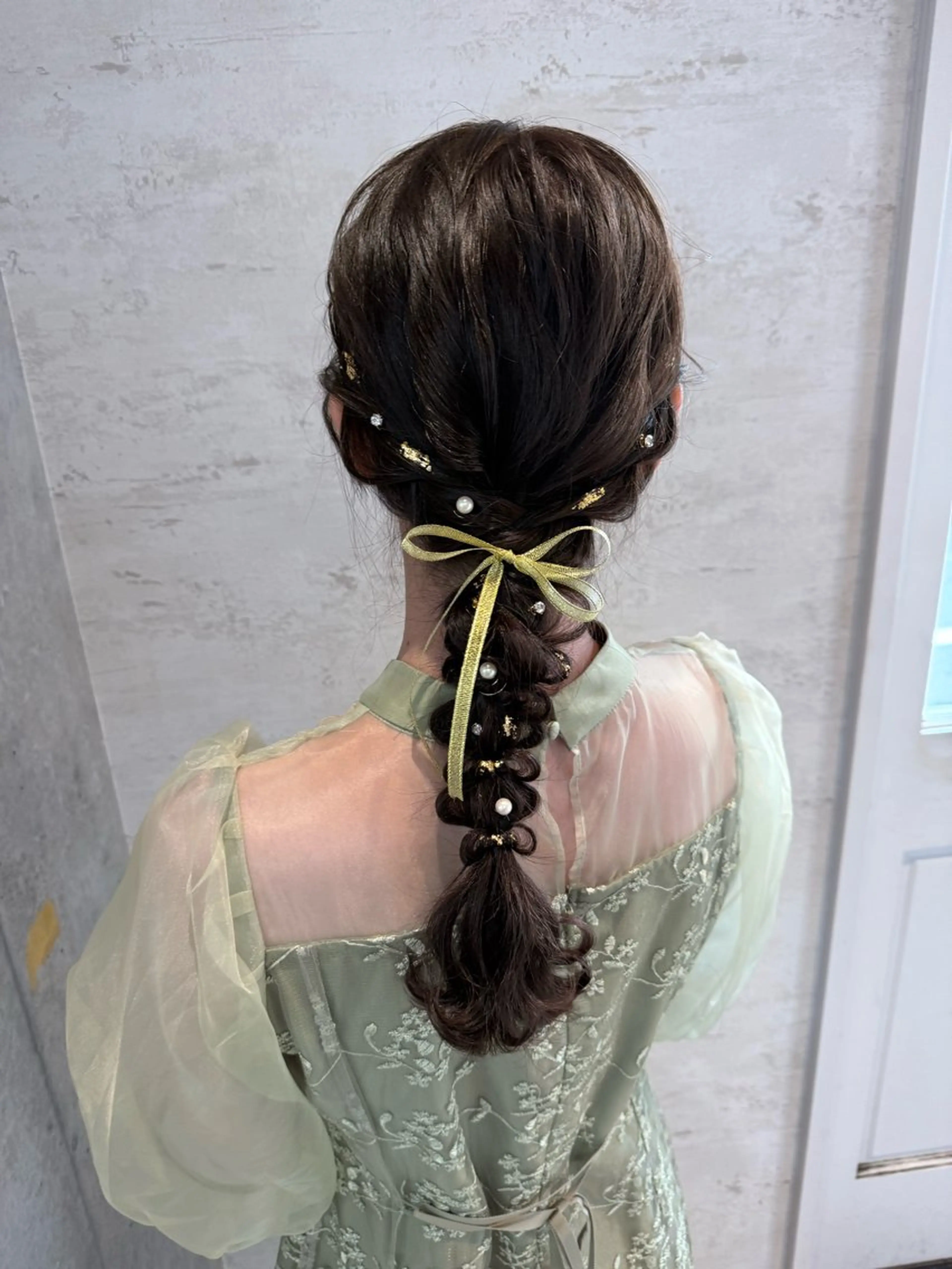 ヘアアレンジ 女性に人気♪ はやしほのかのヘアスタイル