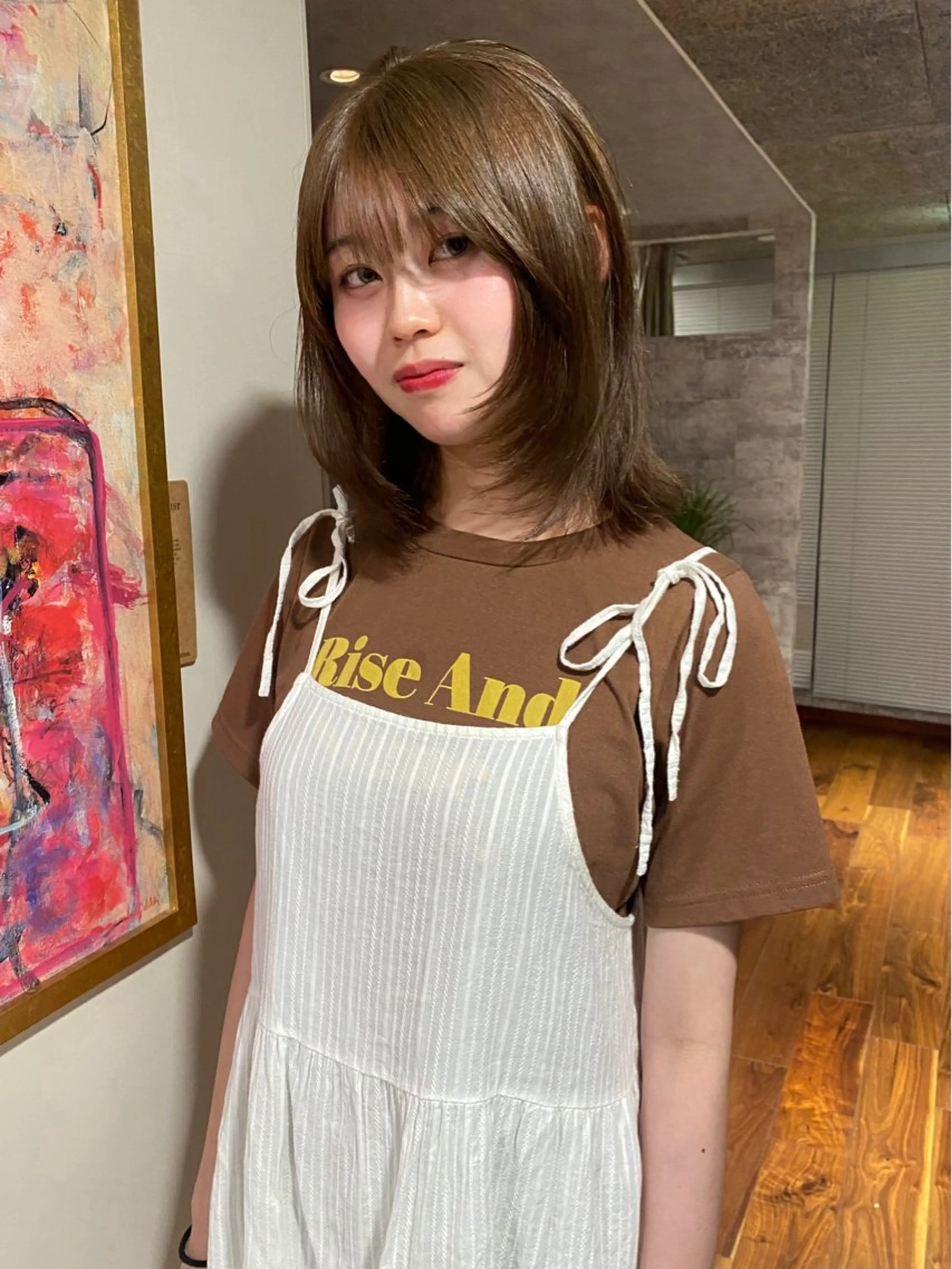 ショート カラー カット ヘアカラー トリートメント mai / linoah˚✧のヘアスタイル