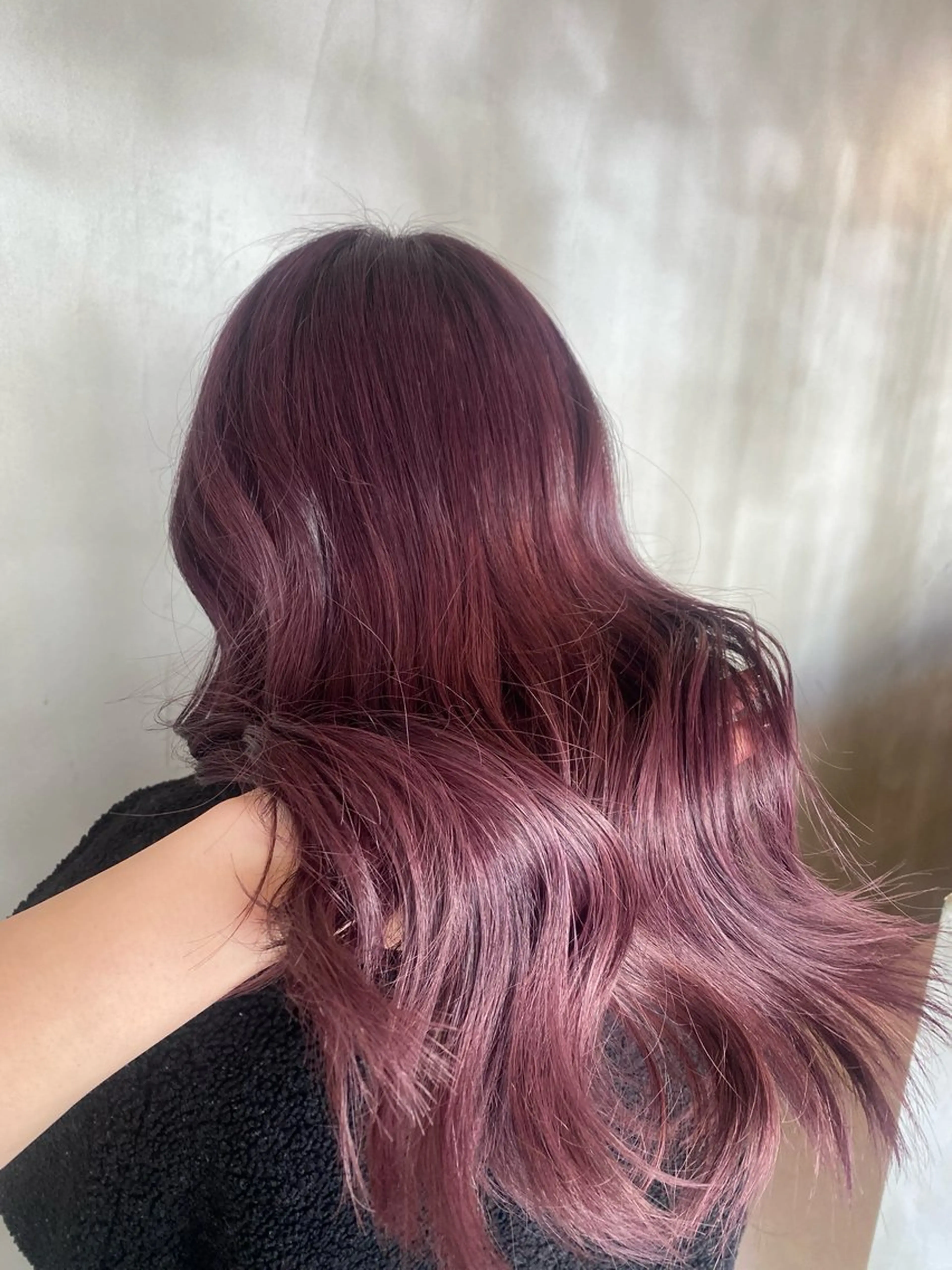 セミロング カラー トリートメント 韓国ｶﾞｰﾘｰ 🎀ミスズ🩰のヘアスタイル