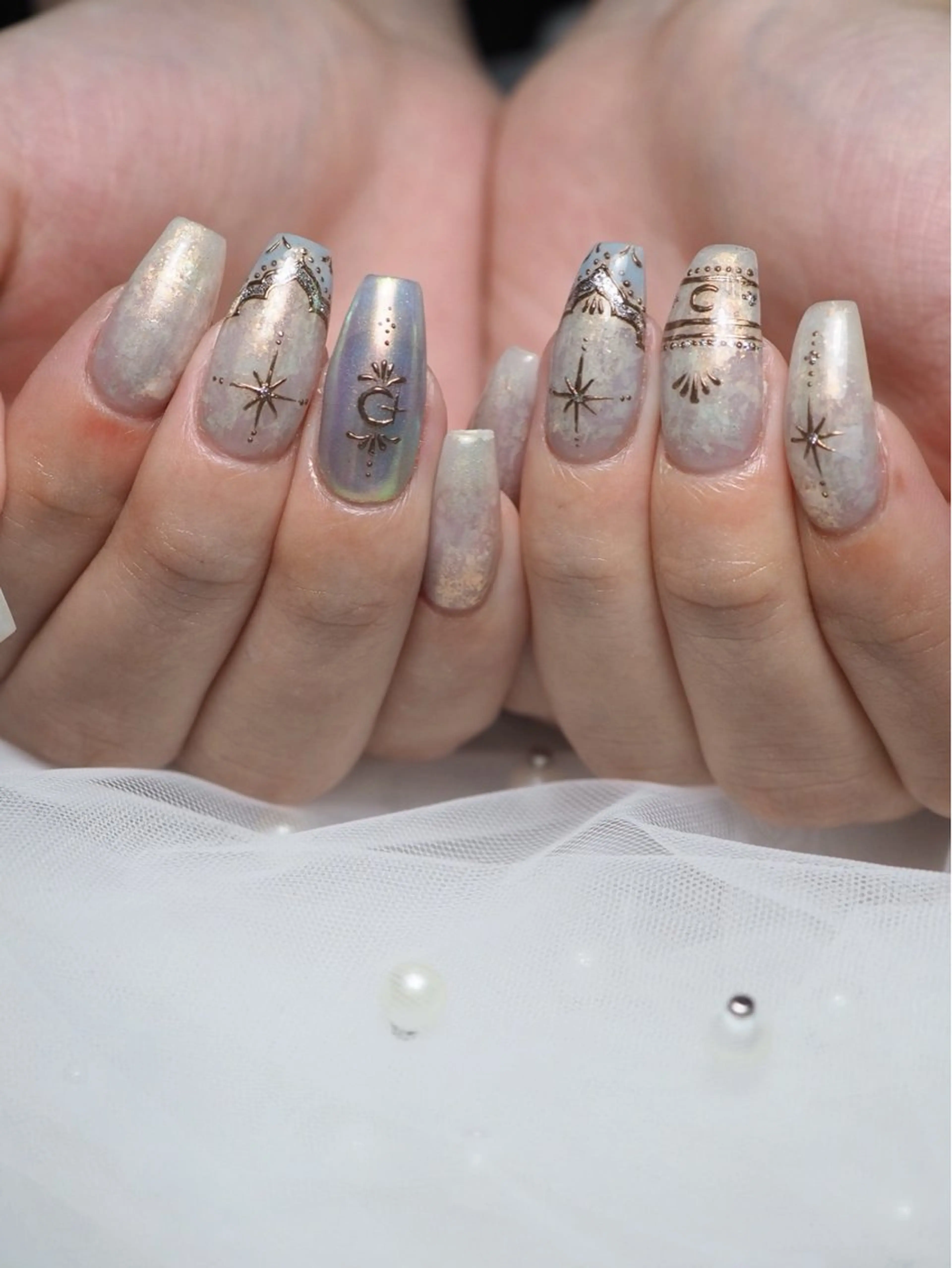 ネイル なんば7nail YUZUHAのネイルデザイン