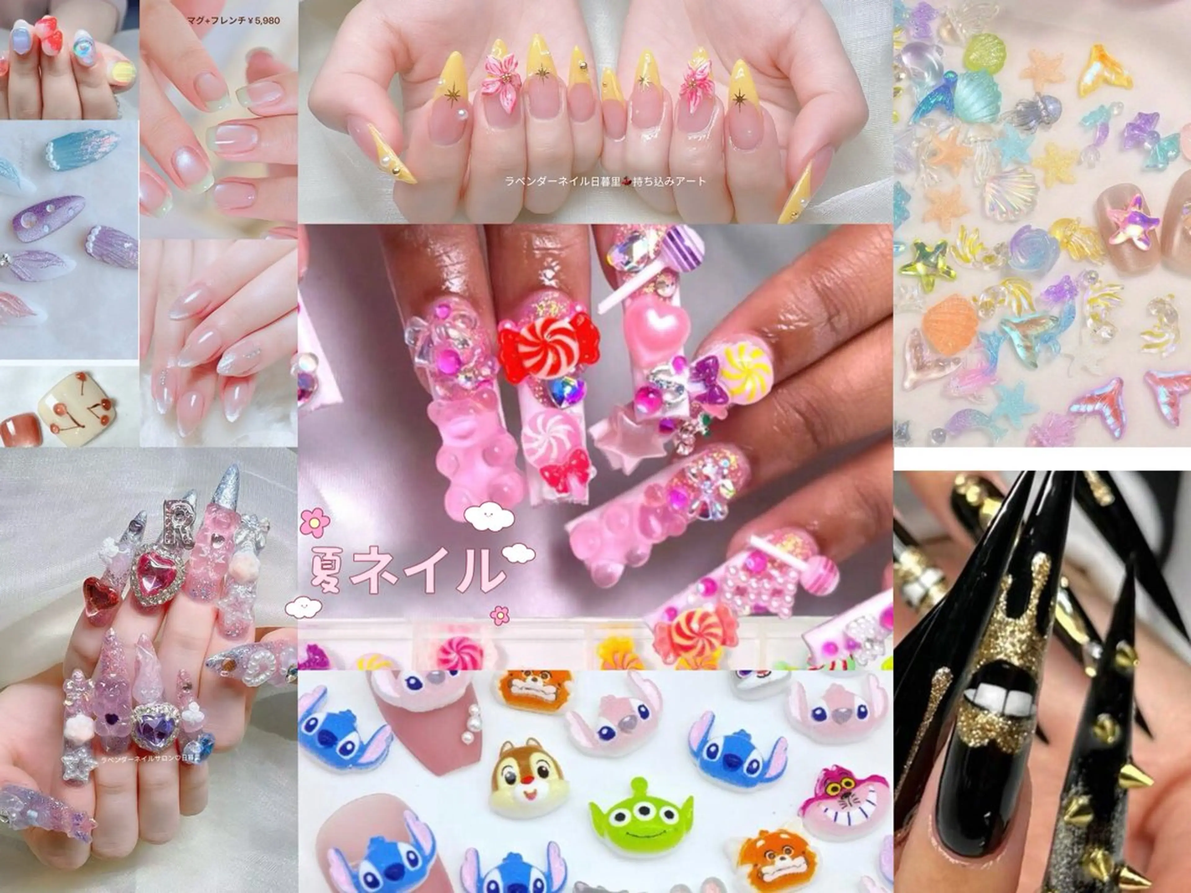 ネイル ラベンダー💖日暮里 ルル💖ネイルのネイルデザイン