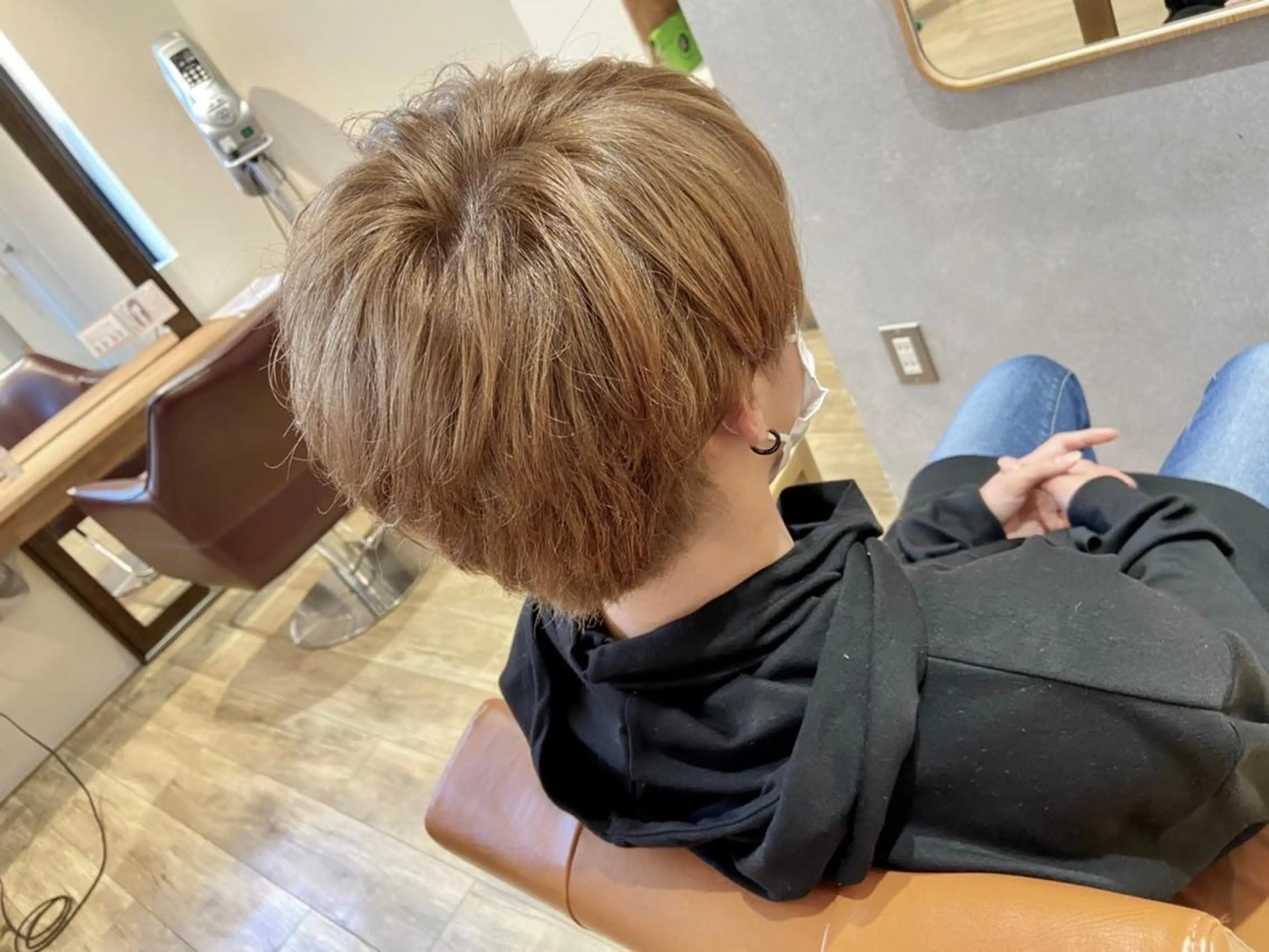 ショート メンズ ヘアアレンジ chill out 南塚口本店のヘアスタイル