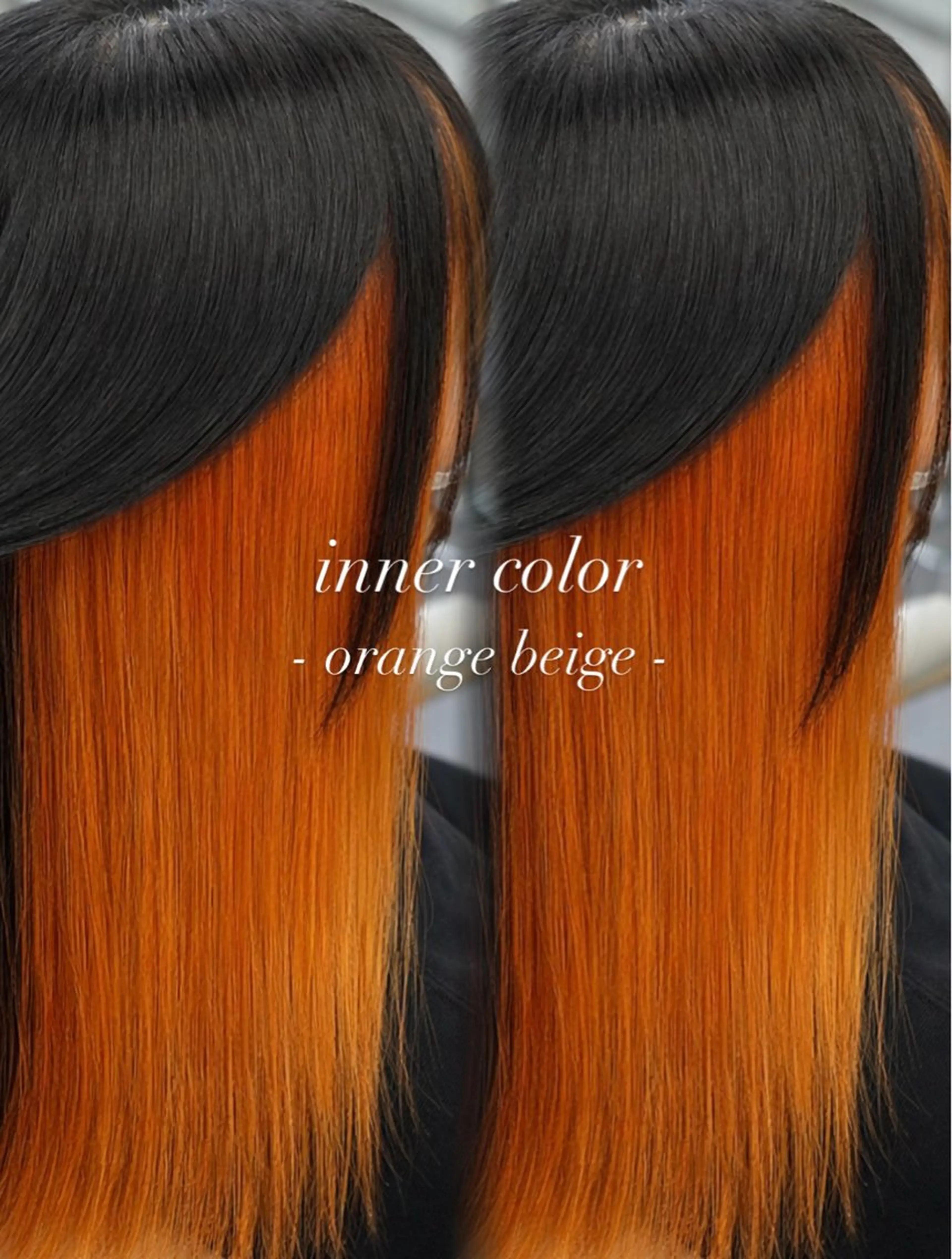 セミロング カット ヘアカラー 【nui 茨木】 原田美紅のヘアスタイル