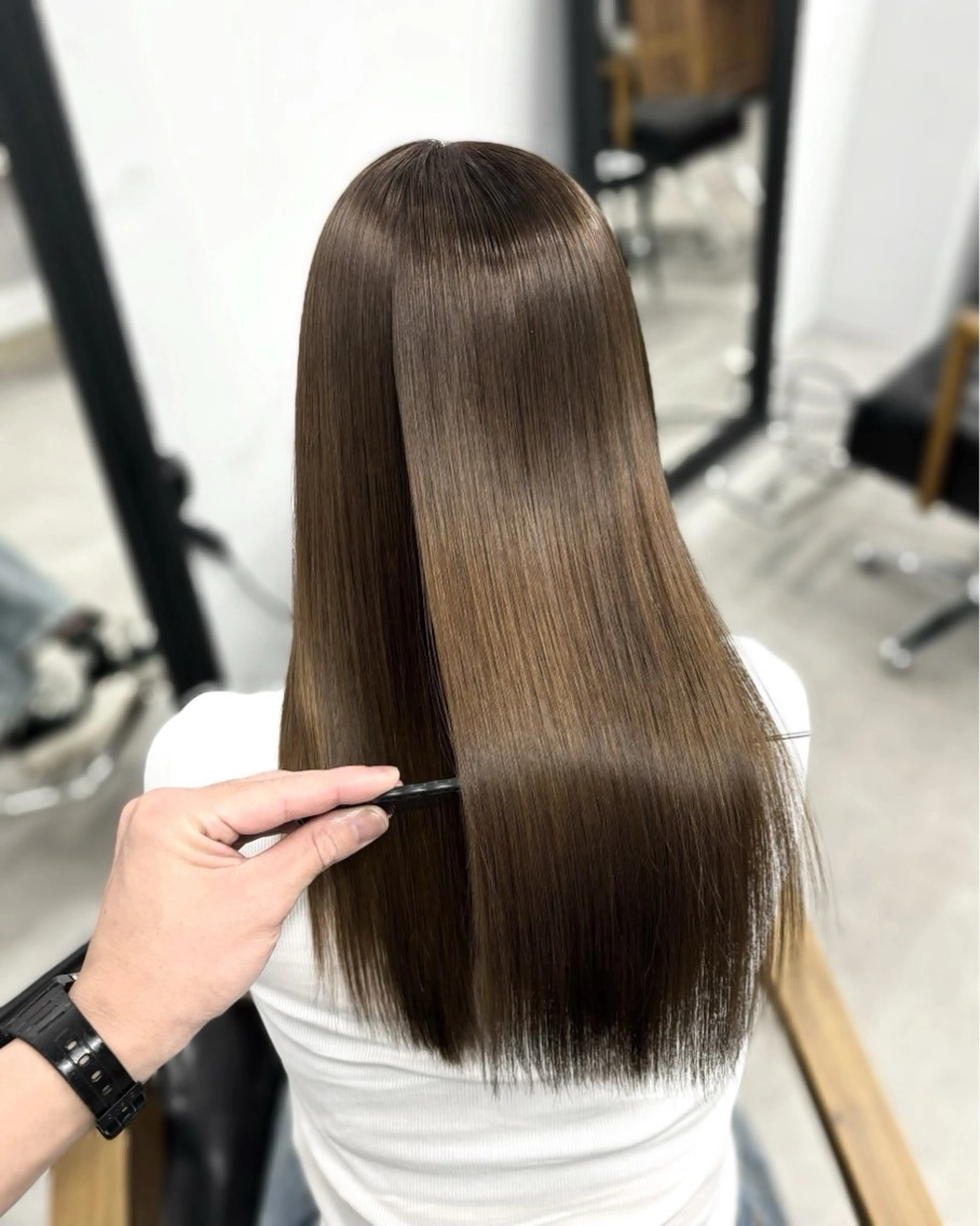 セミロング 太田 すず香のヘアスタイル