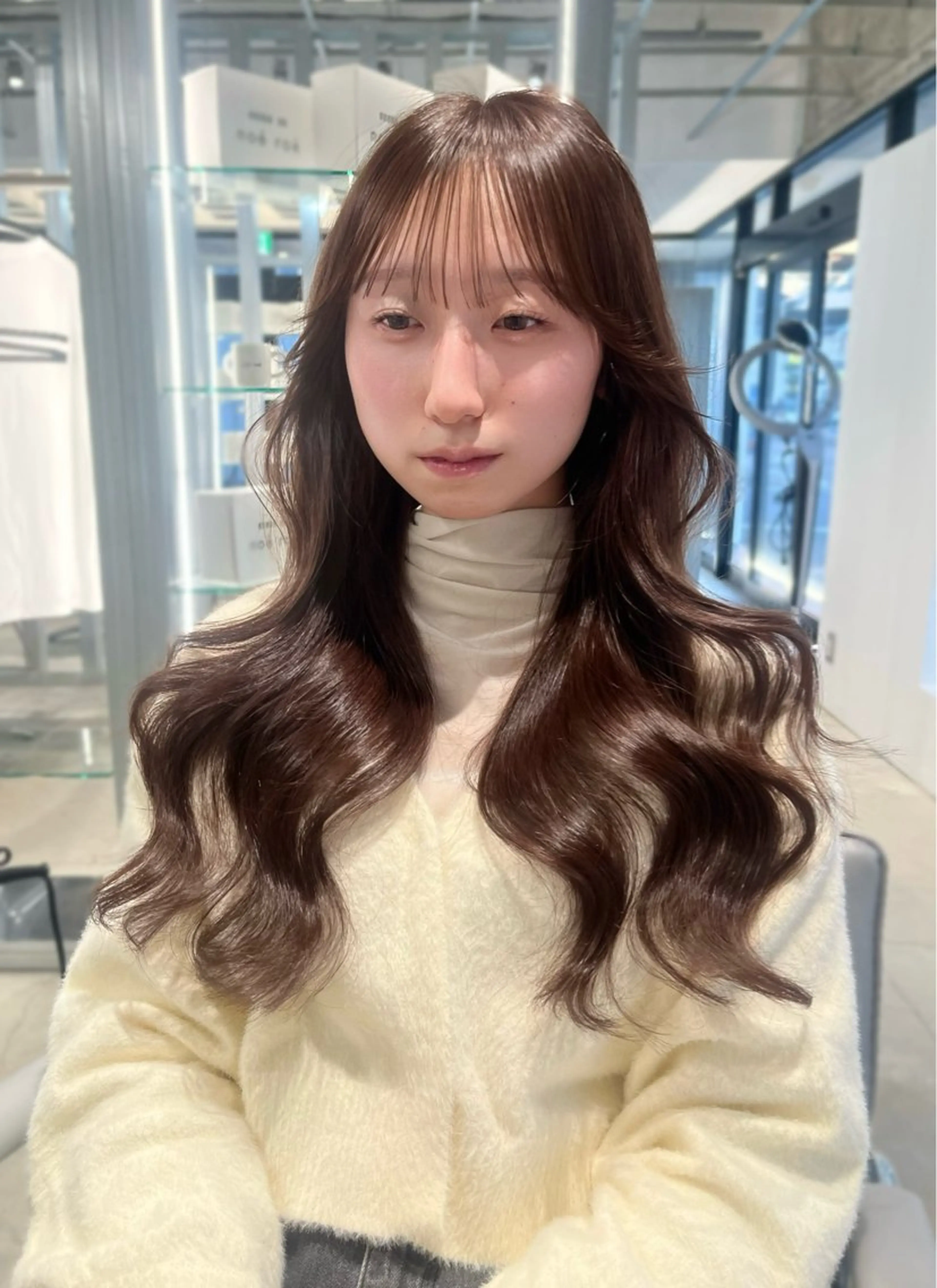 ロング カラー ダブルカラー/レイヤ ーカット 🤍ゆきなのヘアスタイル