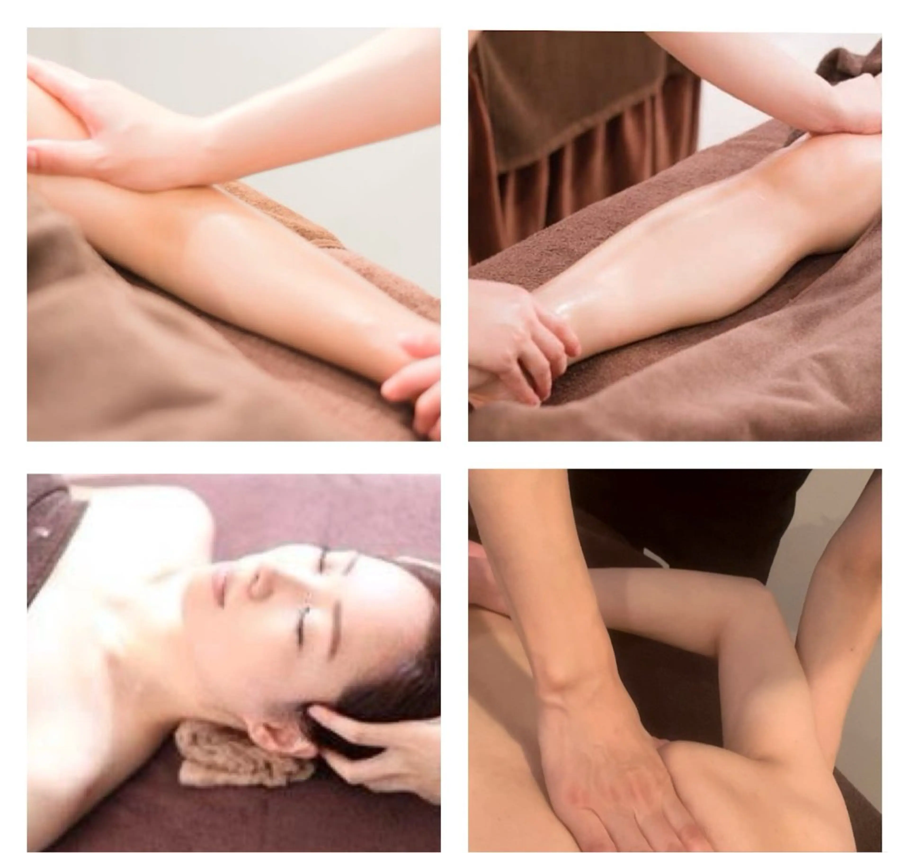 💆🏼♀️完全プライベート空間💐お肌艶すべ全身アロマリンパ 90分ヘッド付 熟練施術者によりほぐし、ラインも整えるの写真