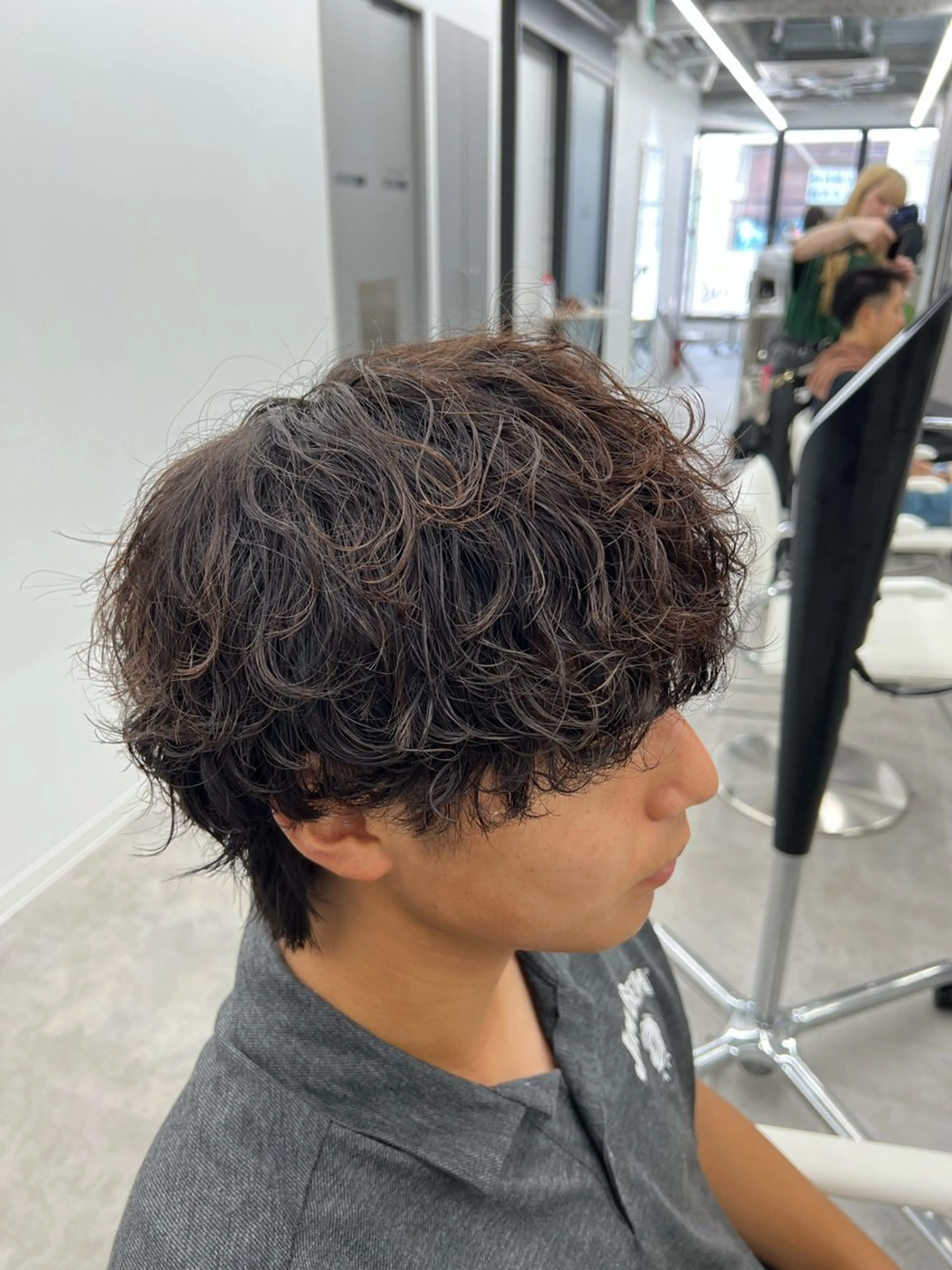 パーマ メンズ カット ヘアカラー パーマ メンズ似合わせ特化/ 縮毛矯正/佐野友尉のヘアスタイル