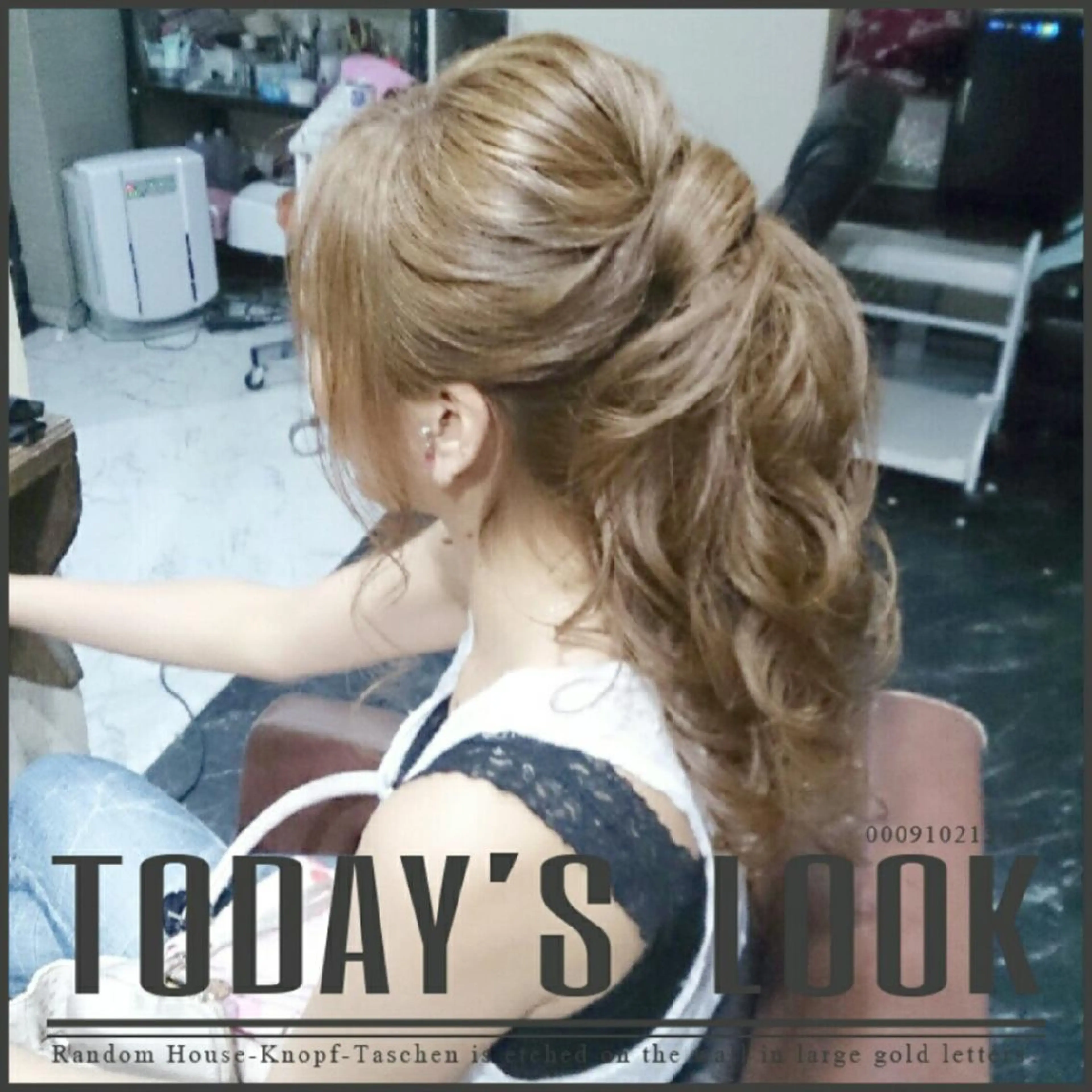 ロング ヘアアレンジ ポニーテール vi viのヘアスタイル