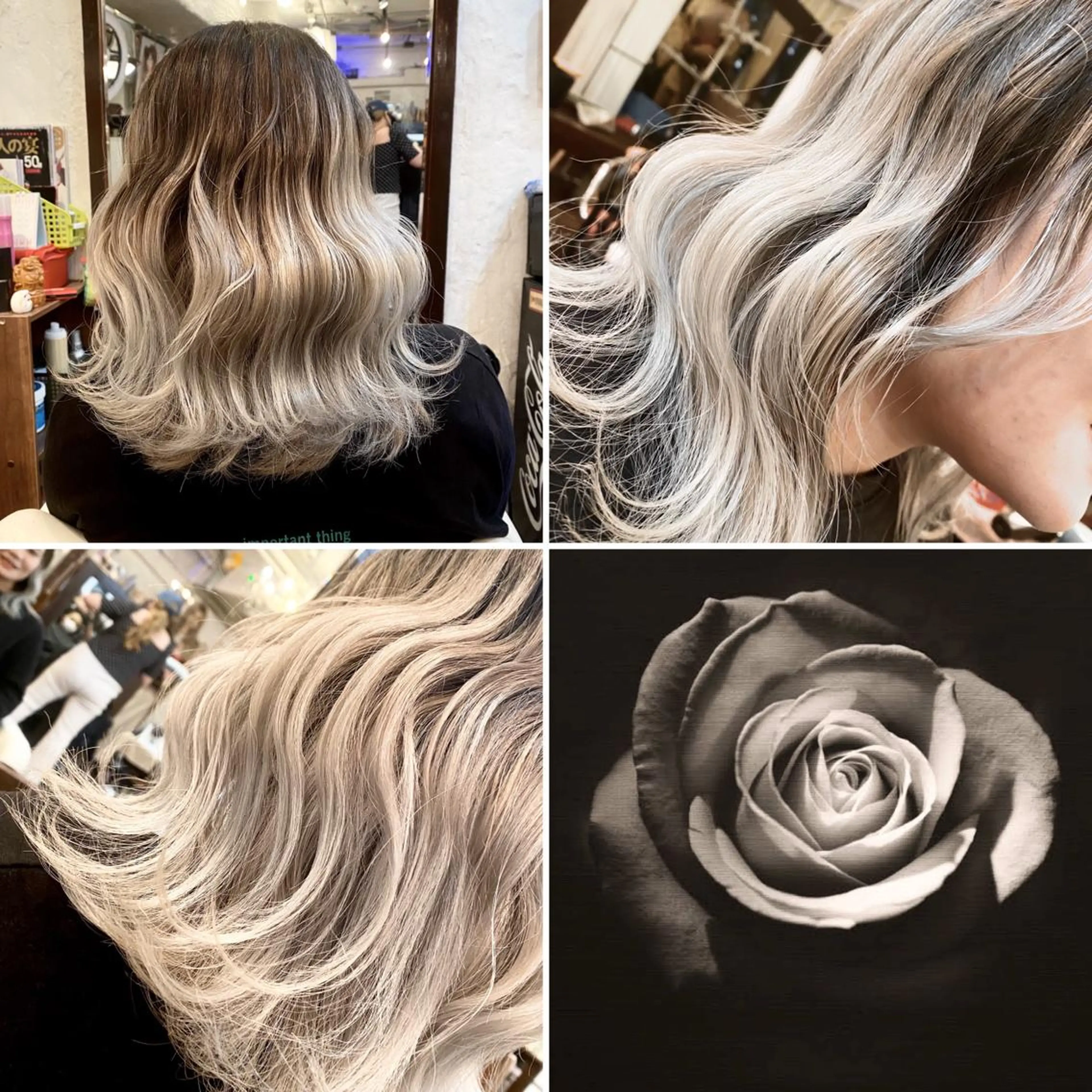 セミロング カラー ヘアカラー トリートメント 🌈推し色派手髪 ハイトーンShinのヘアスタイル