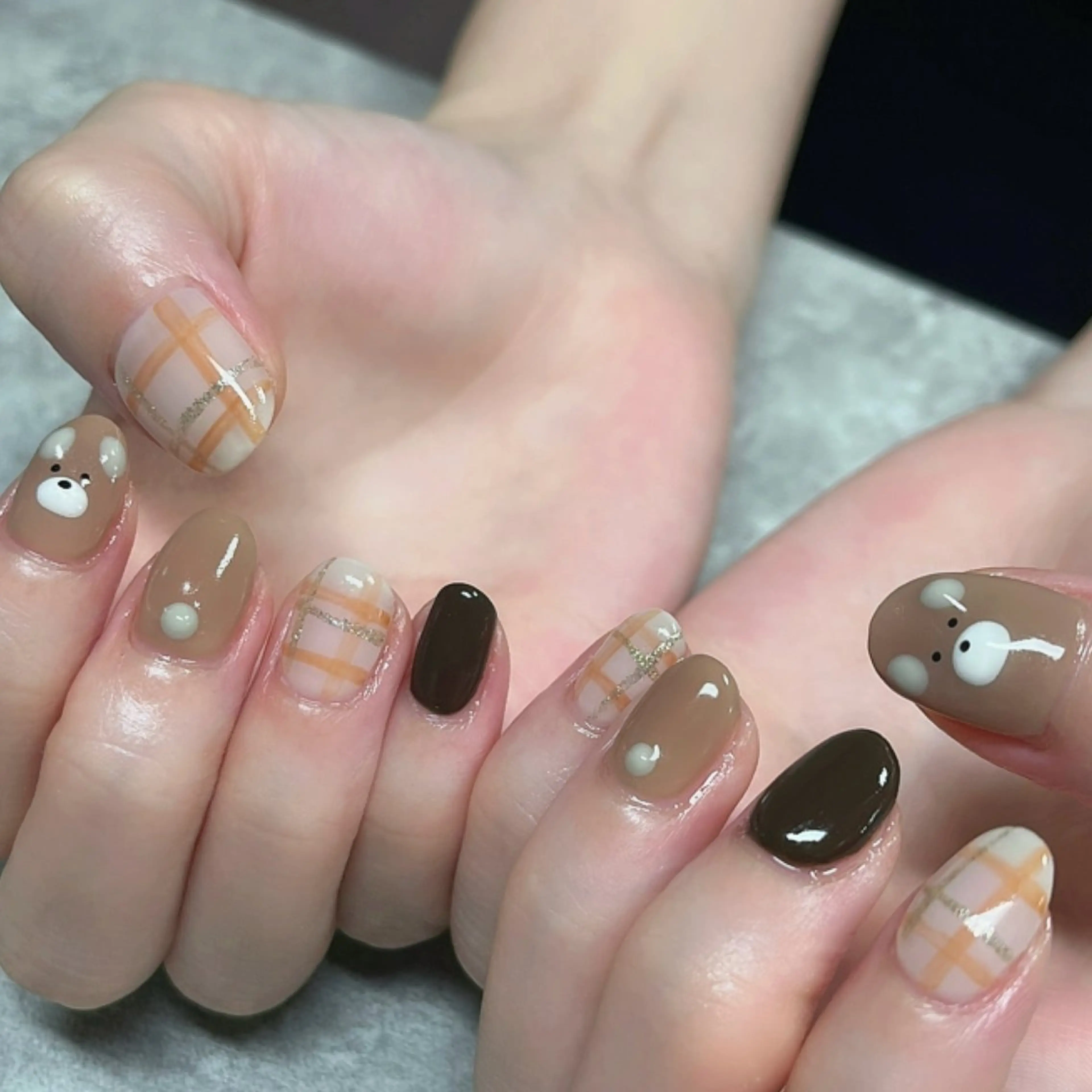 ネイル 【Zina京都駅前】 きぬがわ らむのネイルデザイン