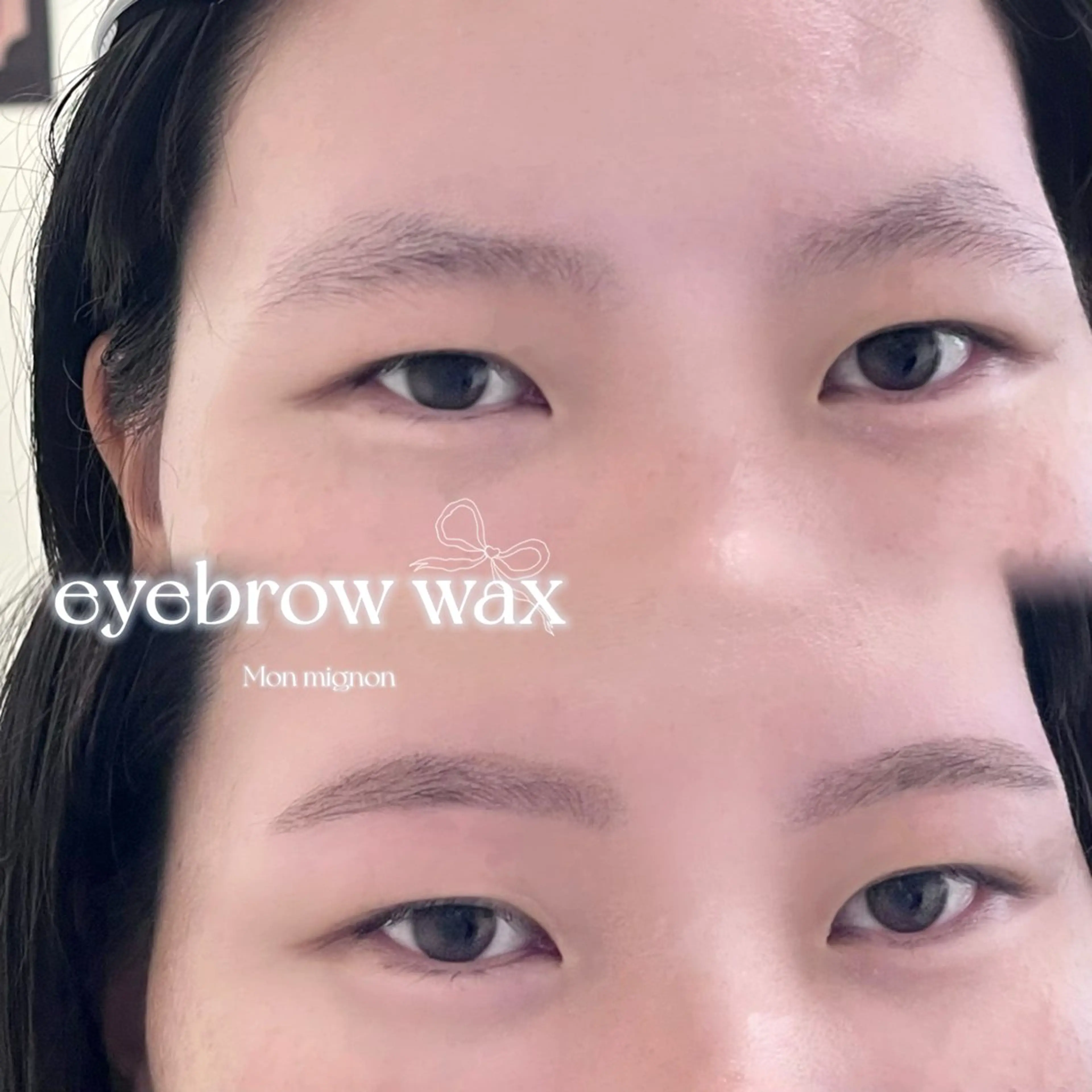 アイブロウ ワックス脱毛 眉カット ramu🎀 Mon mignonのマツエク・マツパデザイン