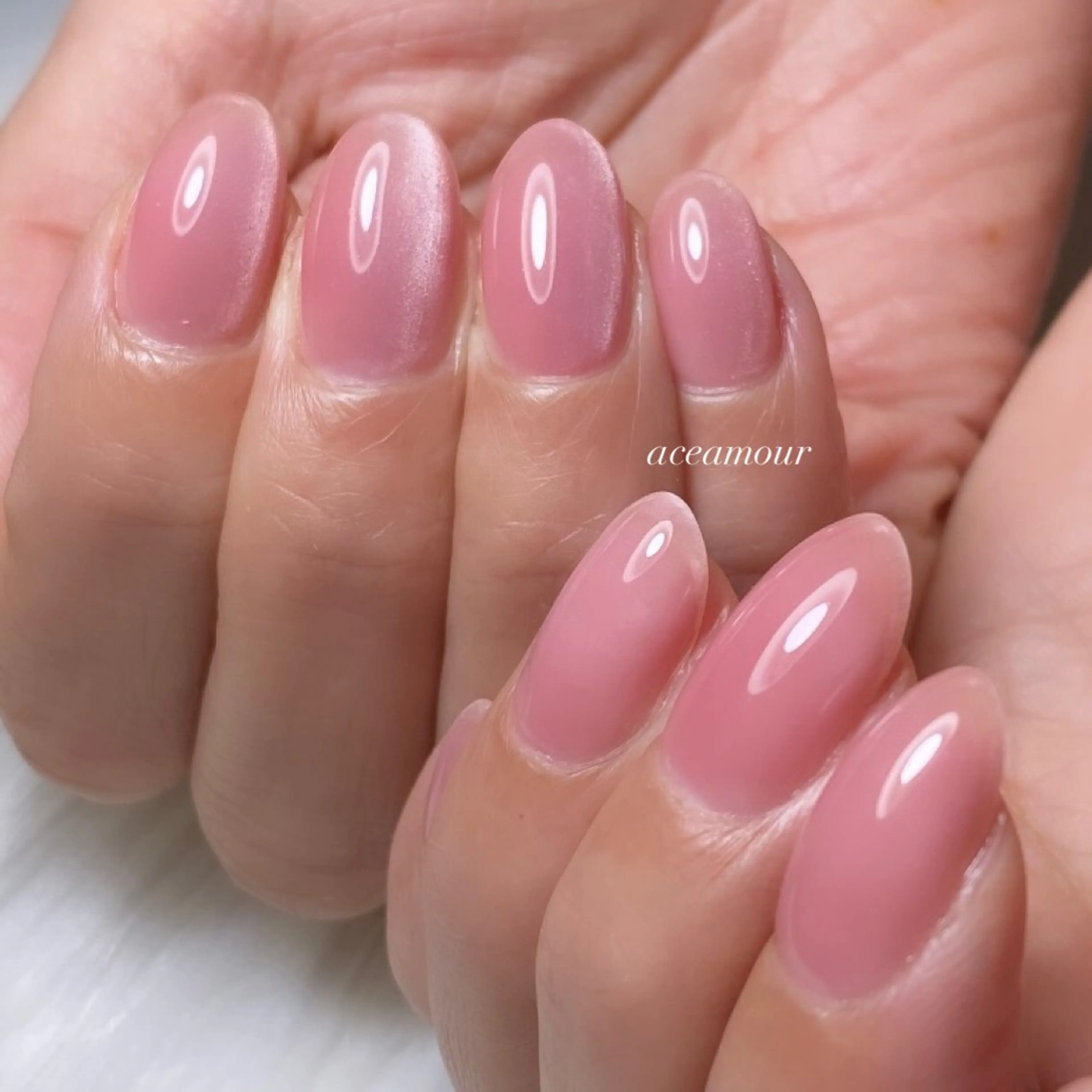 ネイル ハンドネイル ネイル/耳つぼ /新ホワイトニングのネイルデザイン