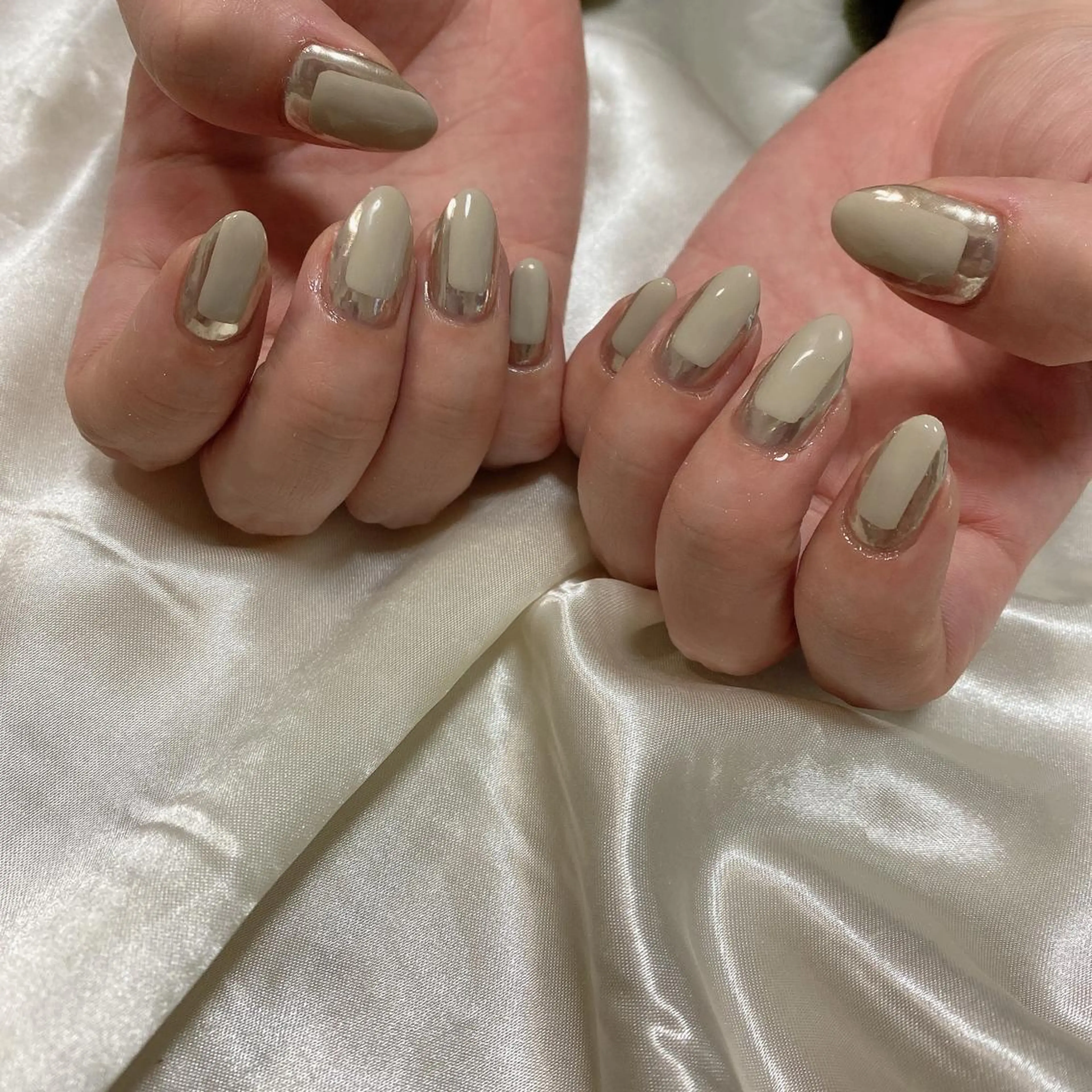 ネイル ハンドネイル 西岡 杏のネイルデザイン