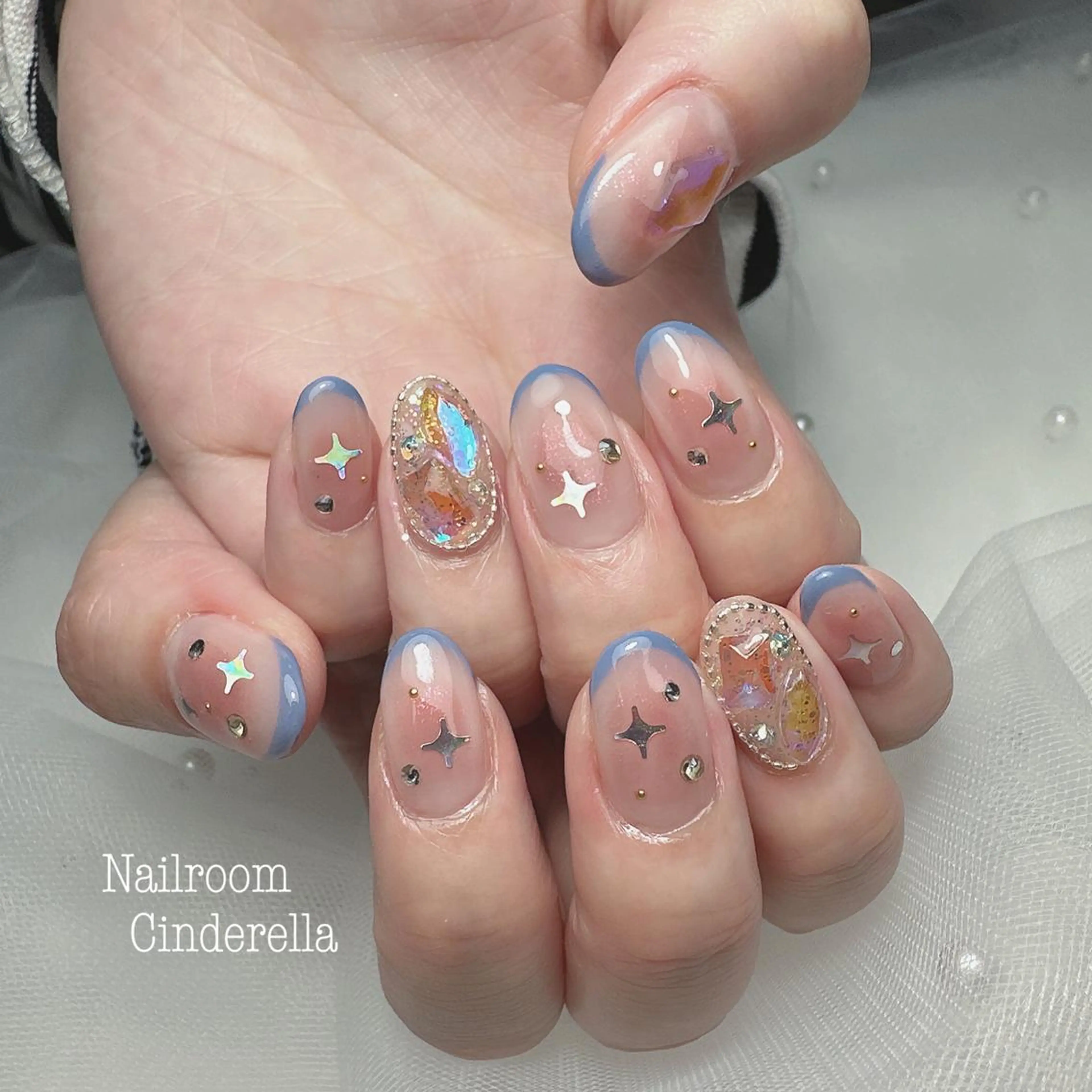 ネイル 韓国ネイル Nailroom. Cinderellaのネイルデザイン