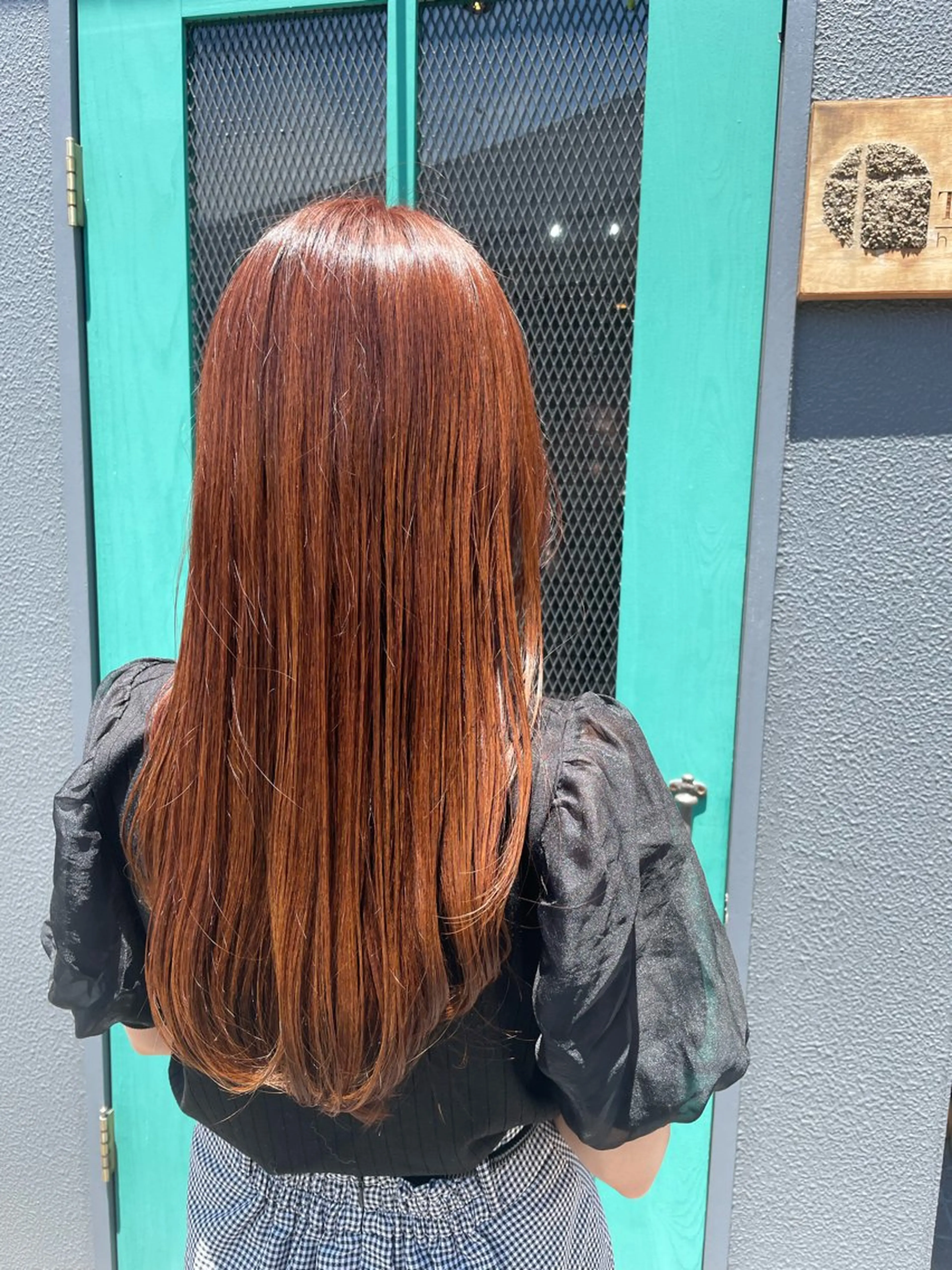 ロング カラー ヘアカラー トリートメント 今雪 聡美のヘアスタイル